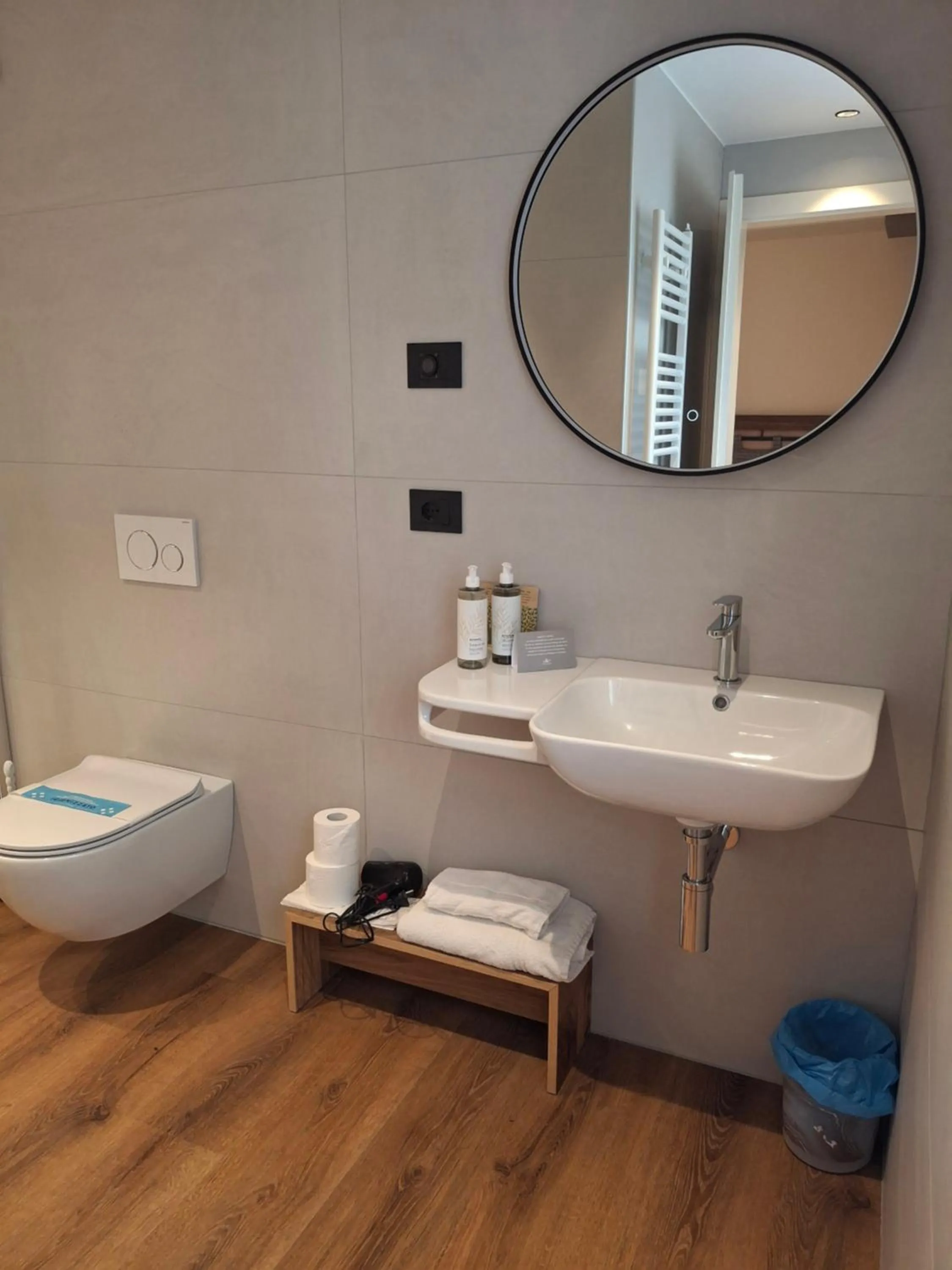 Toilet in Hotel Dolomiti Saone