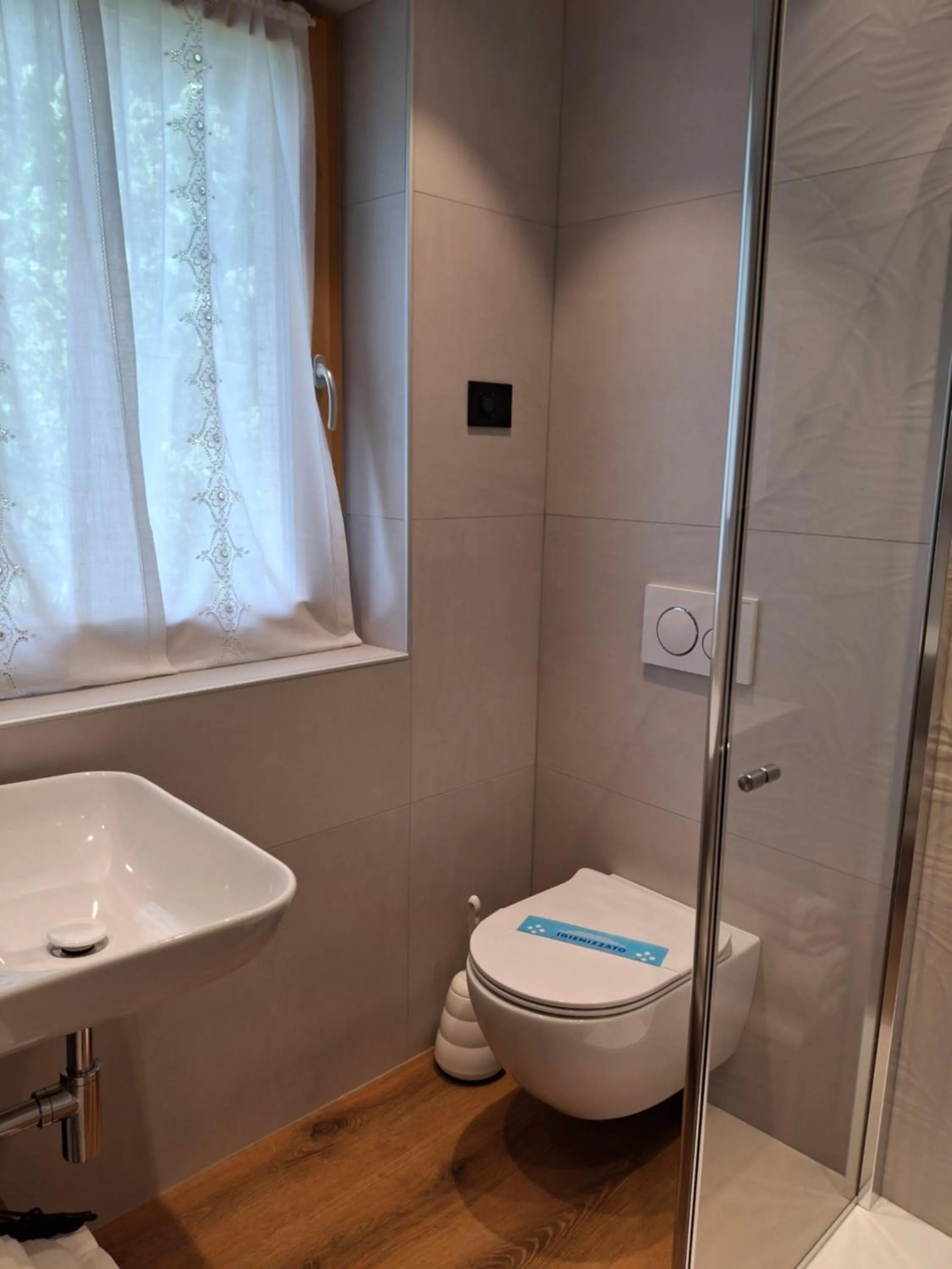 Toilet in Hotel Dolomiti Saone