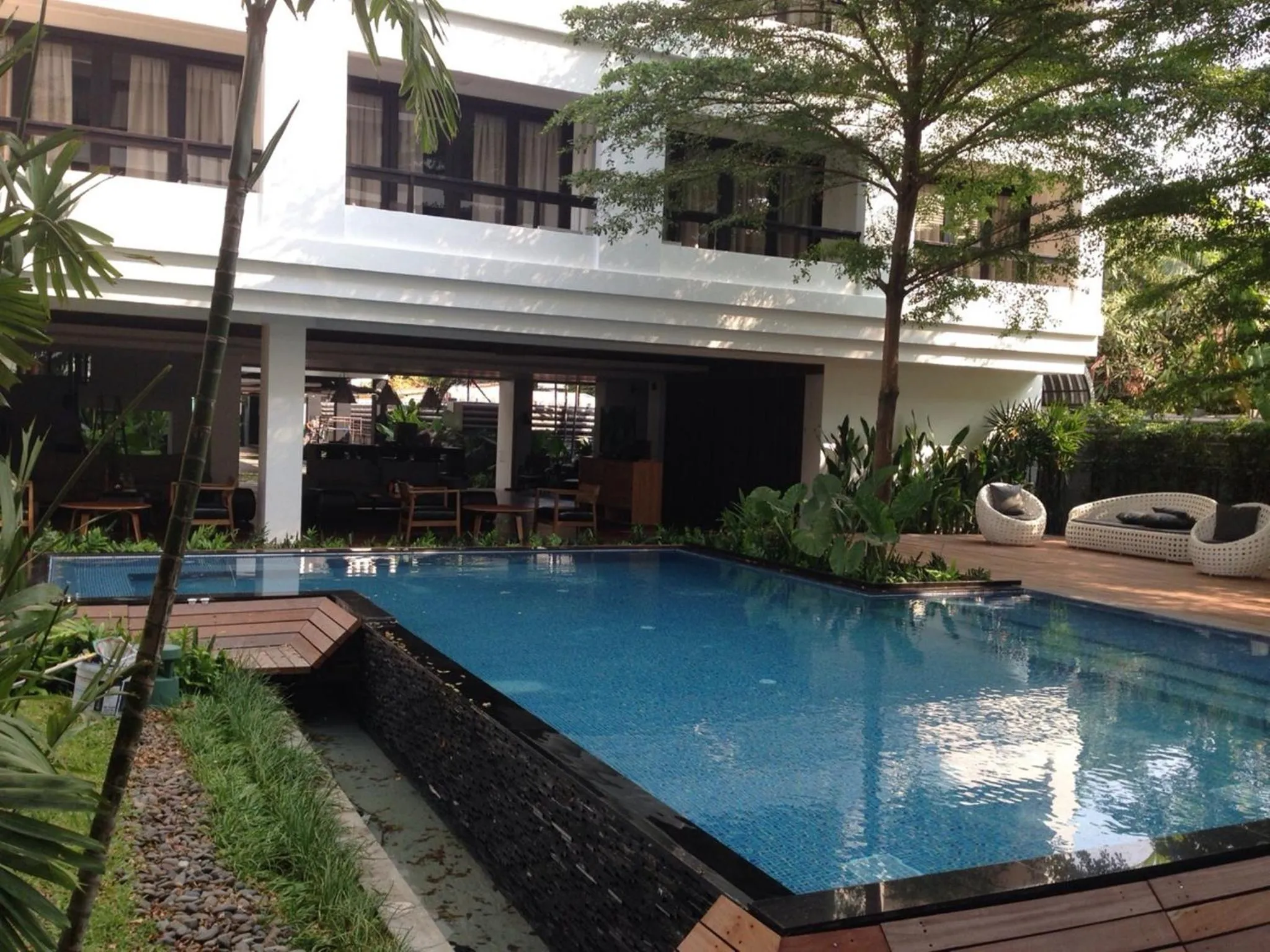 Swimming pool in UMA Residence