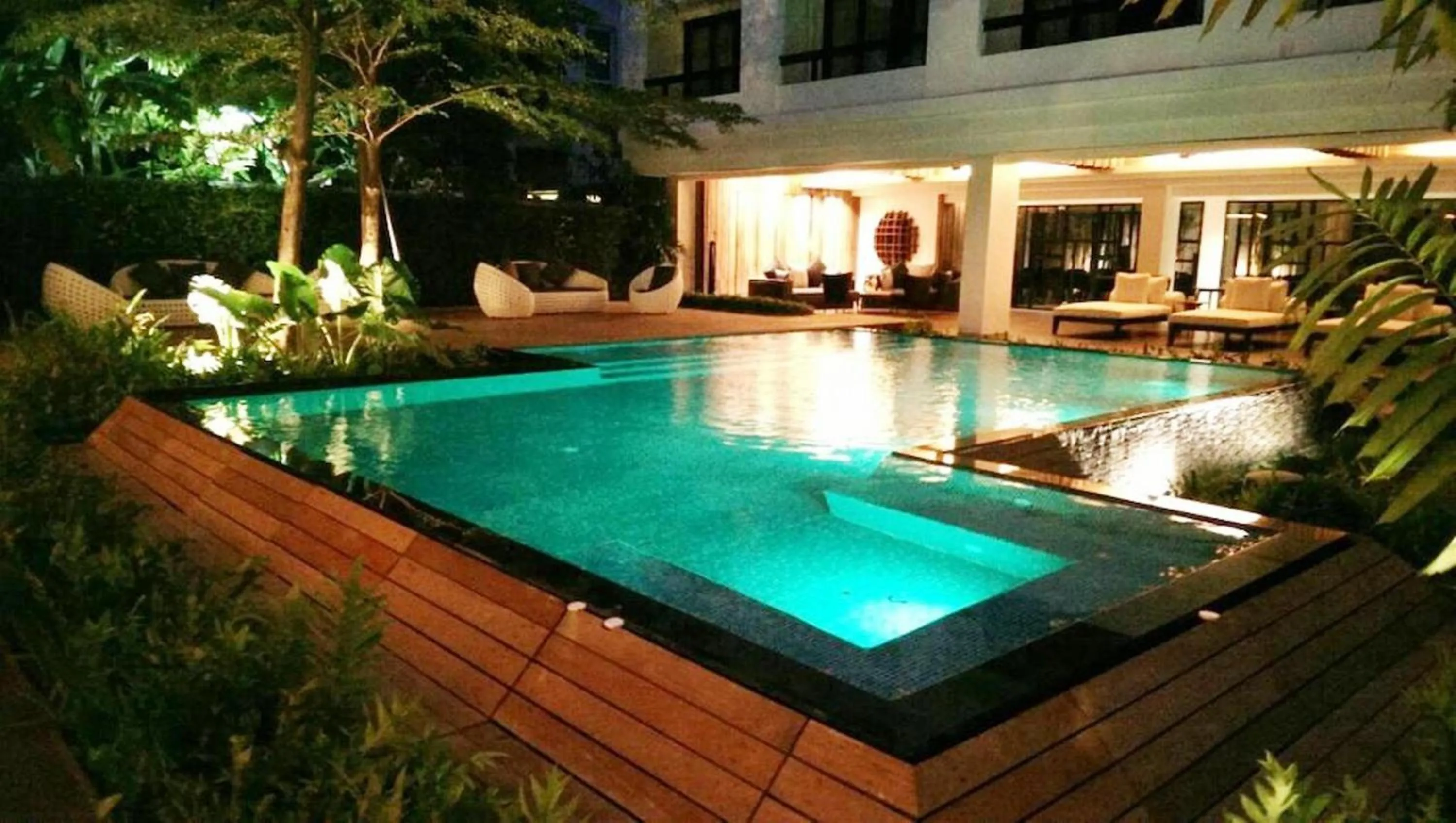Swimming pool in UMA Residence