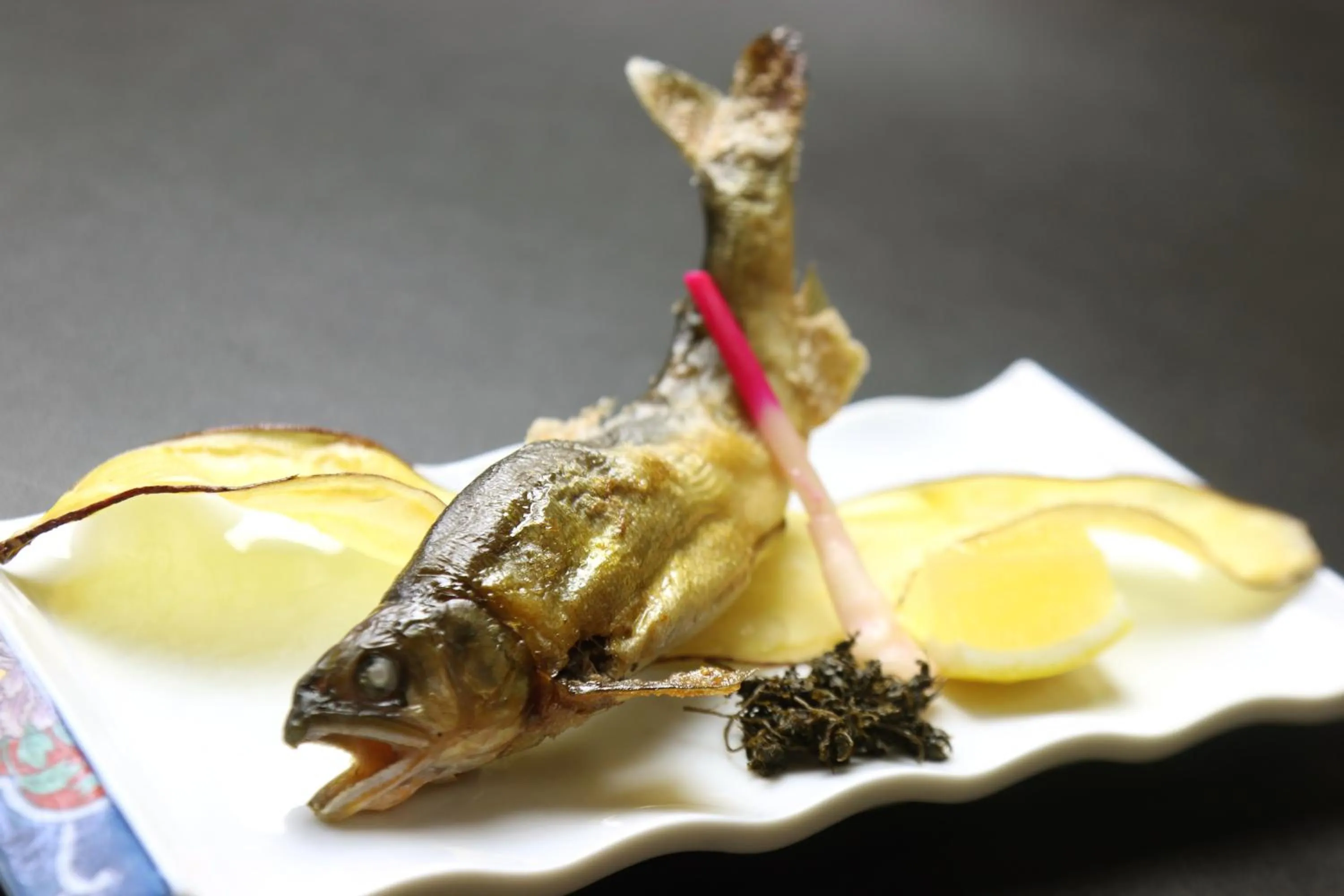 Dinner in Teiensaryo Yamanakako