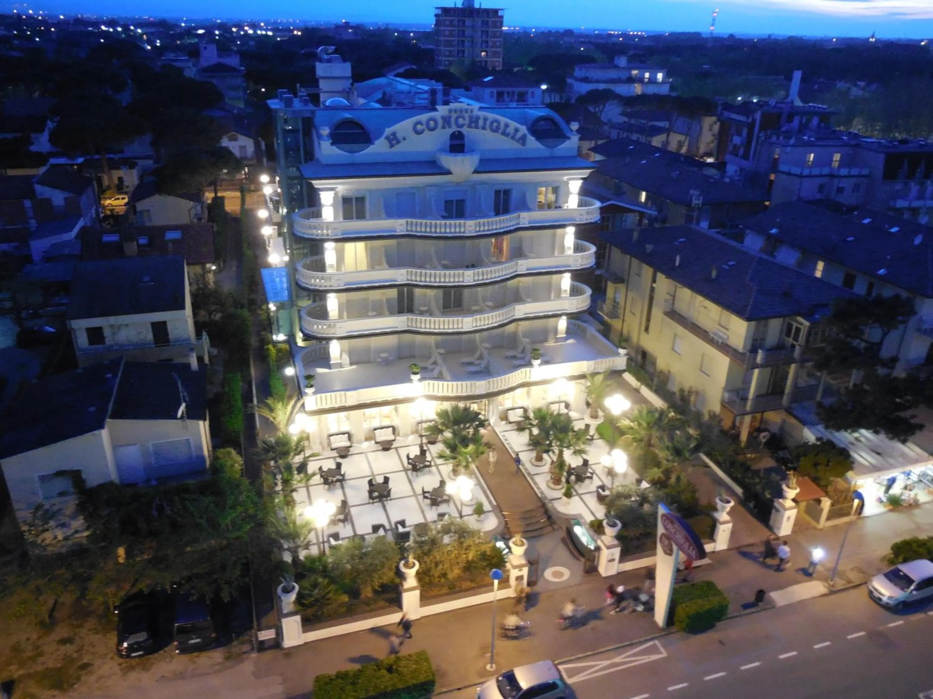Facade/entrance in Hotel Conchiglia