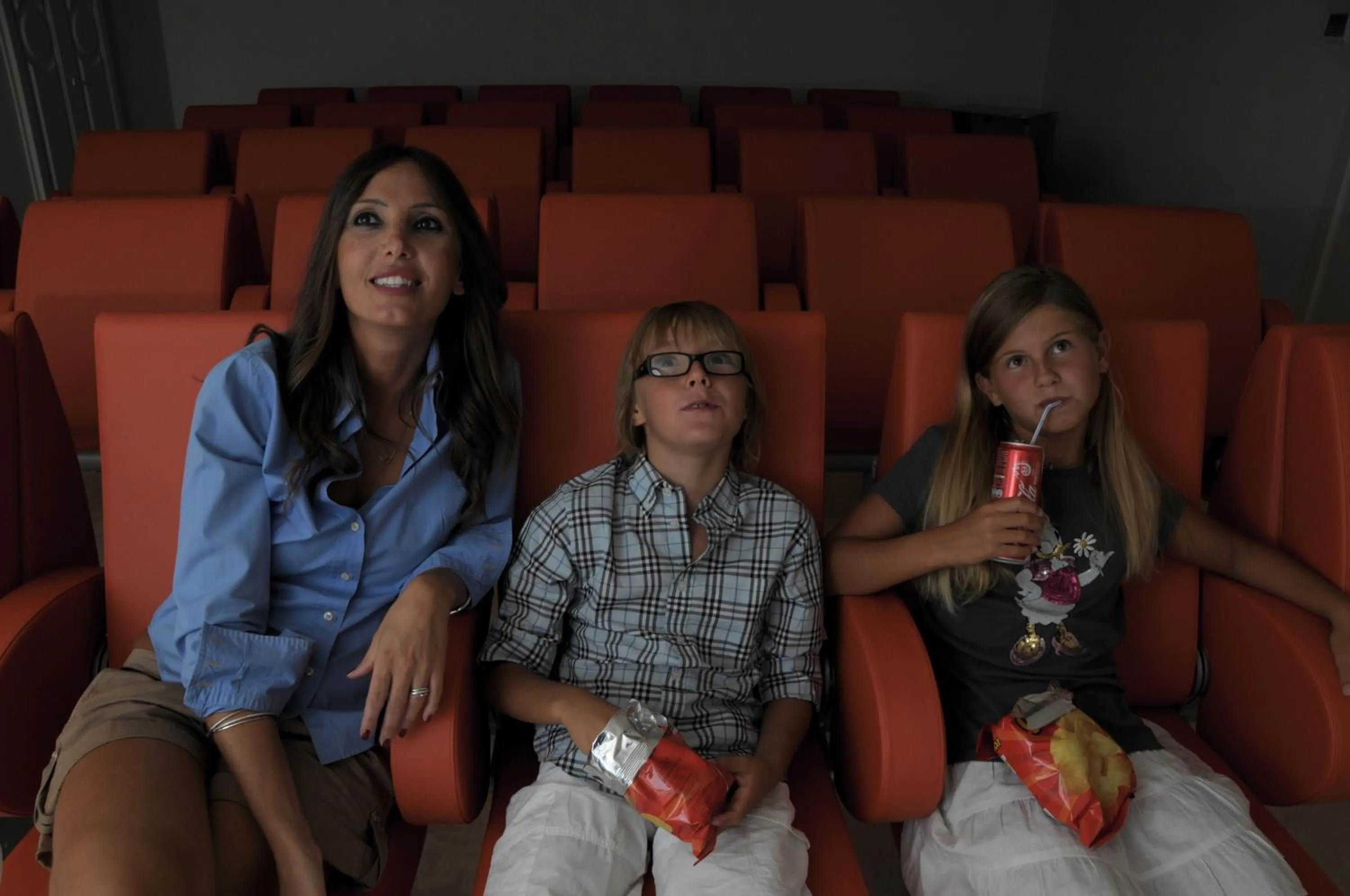 Communal lounge/ TV room in Hotel Conchiglia
