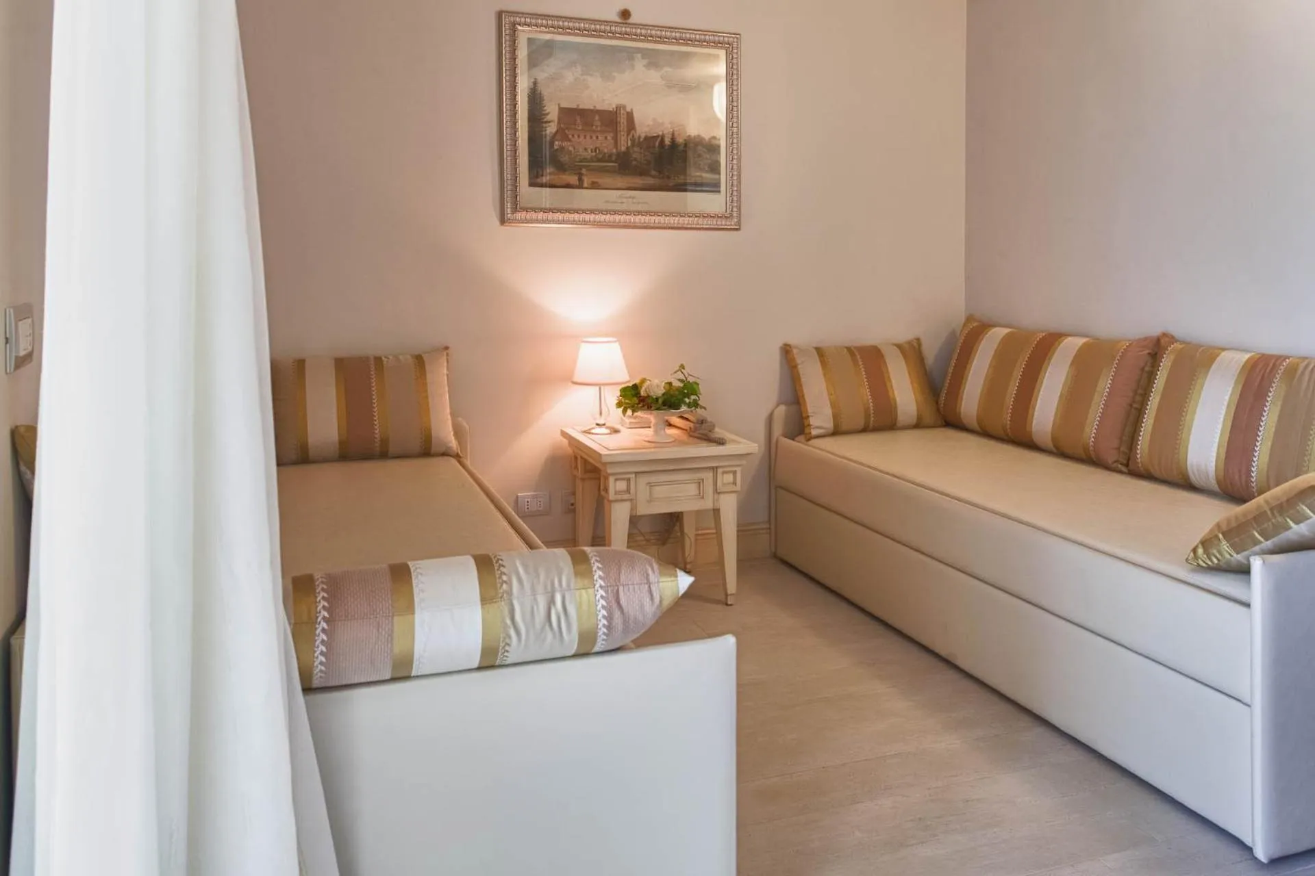 Living room in Hotel Conchiglia