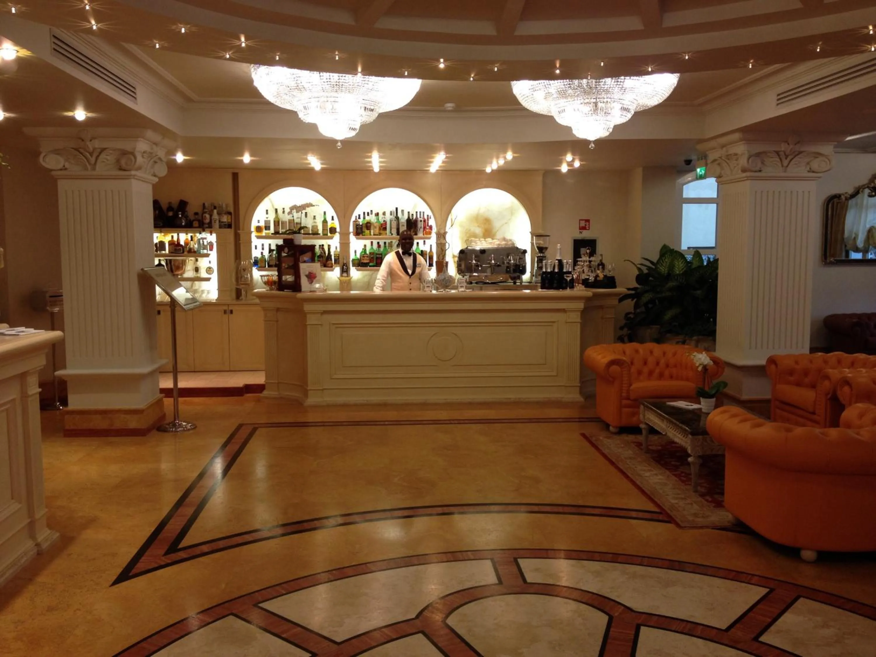 Lobby or reception in Hotel Conchiglia