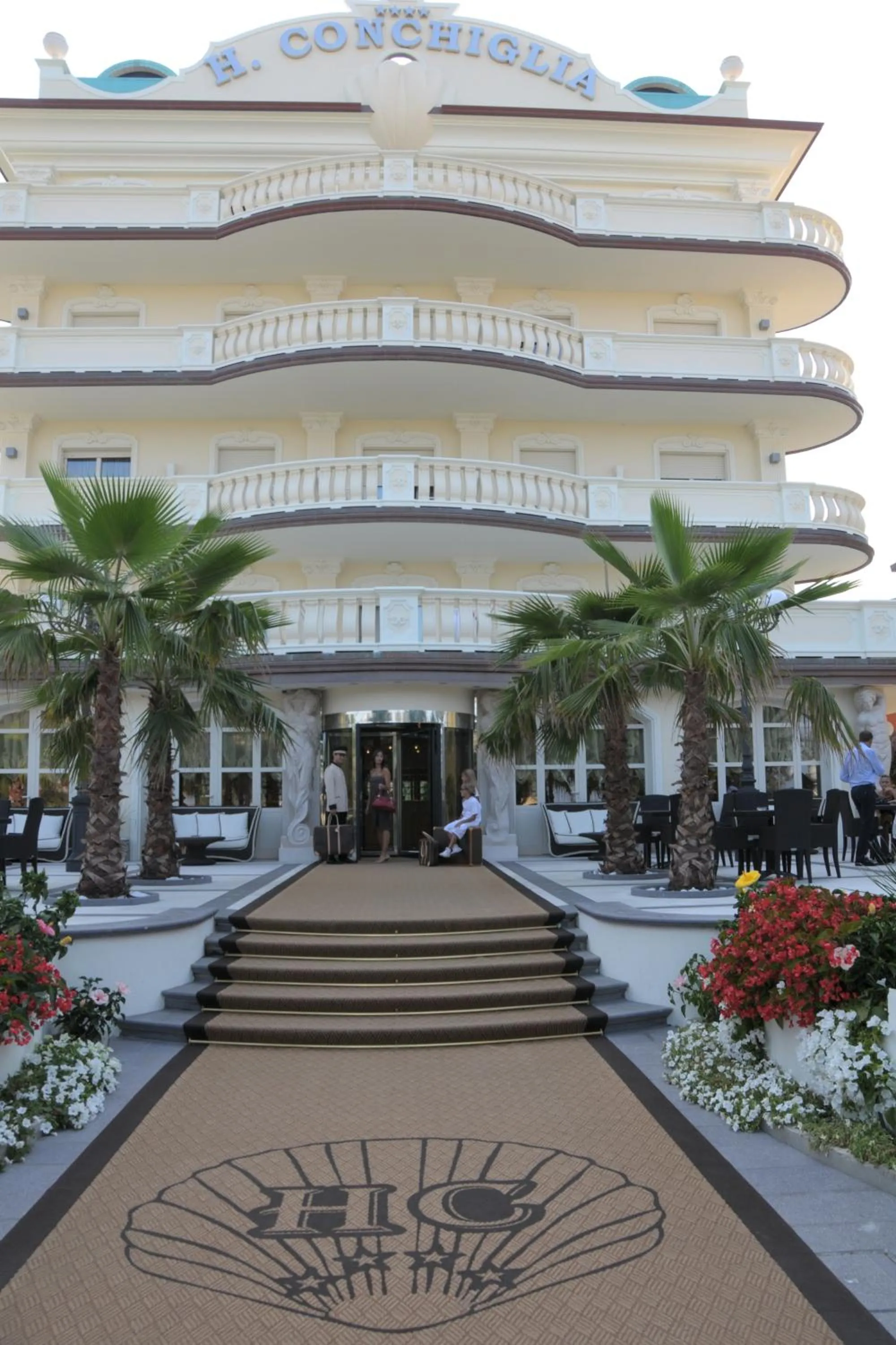 Garden in Hotel Conchiglia
