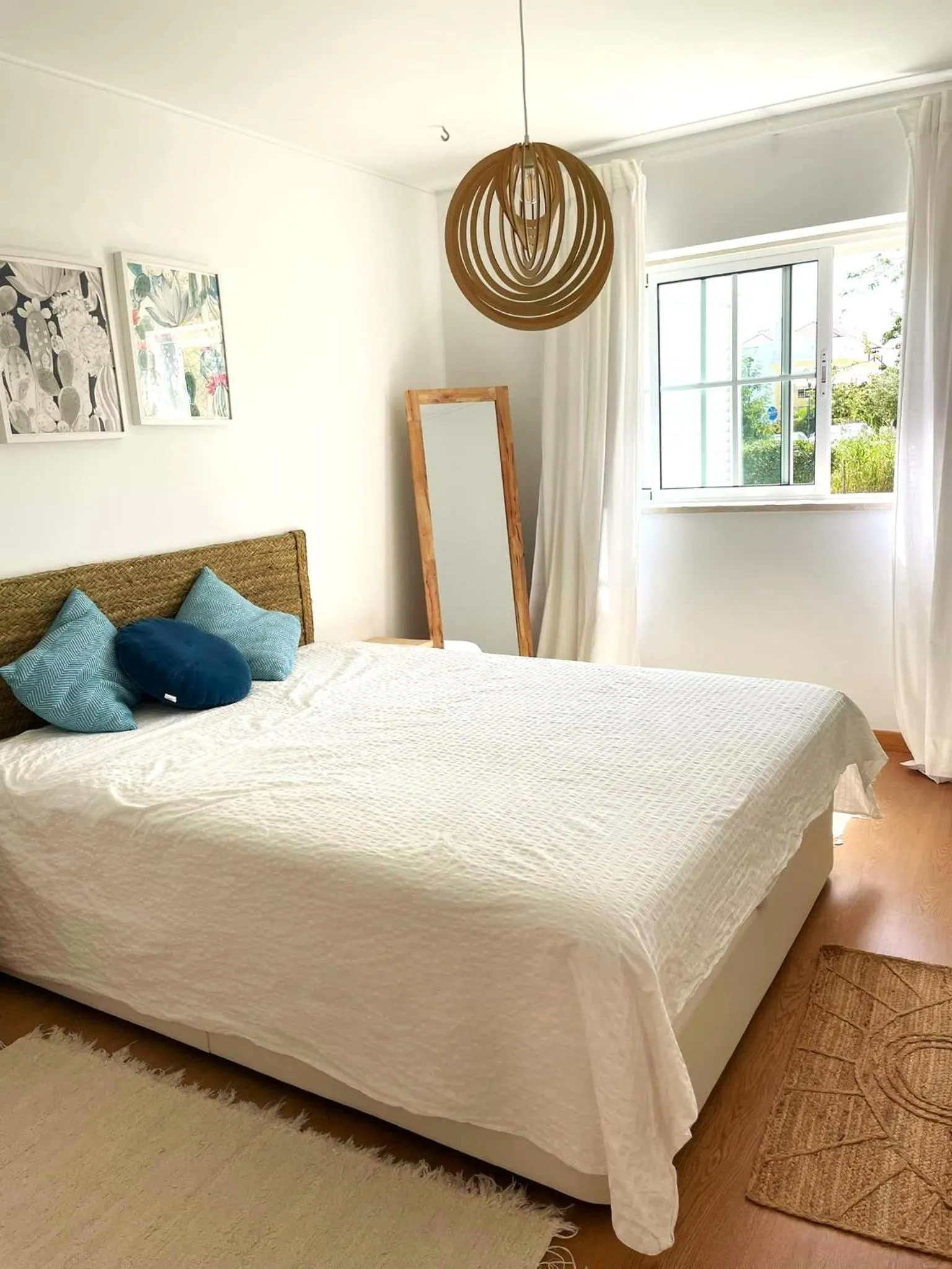 Bed in The Charming Casa da Boa Gente