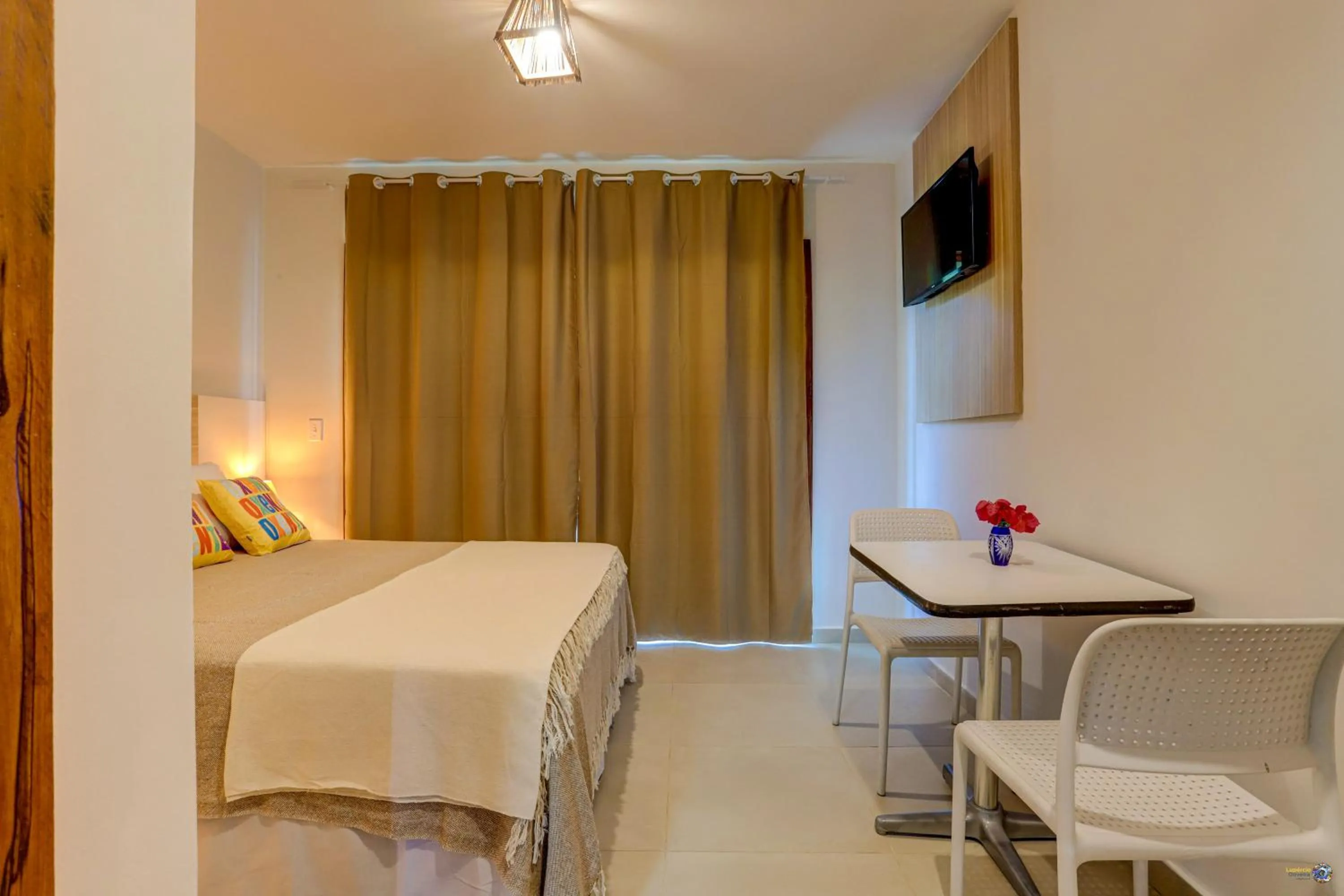 Bed in Pousada Céu & Mar de Taipu