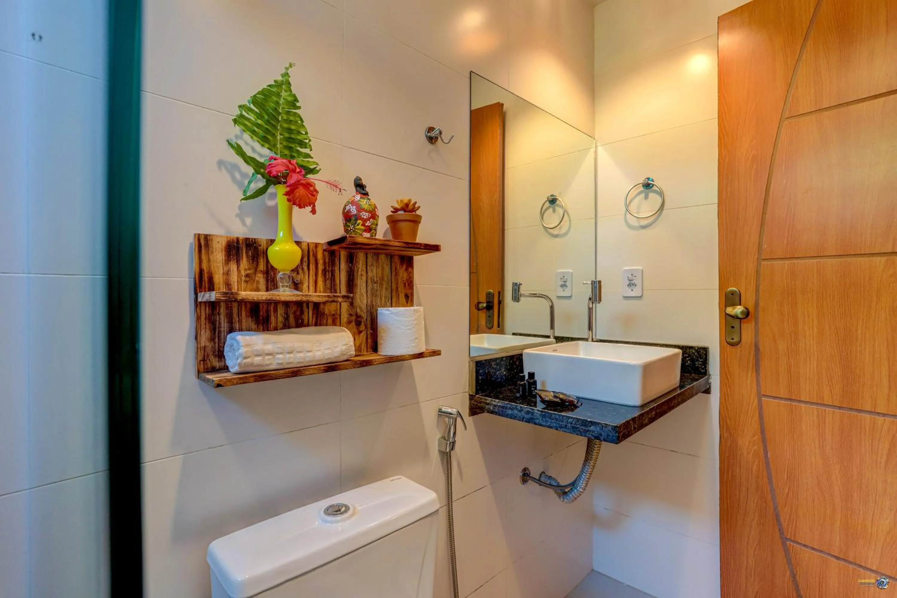 Bathroom in Pousada Céu & Mar de Taipu