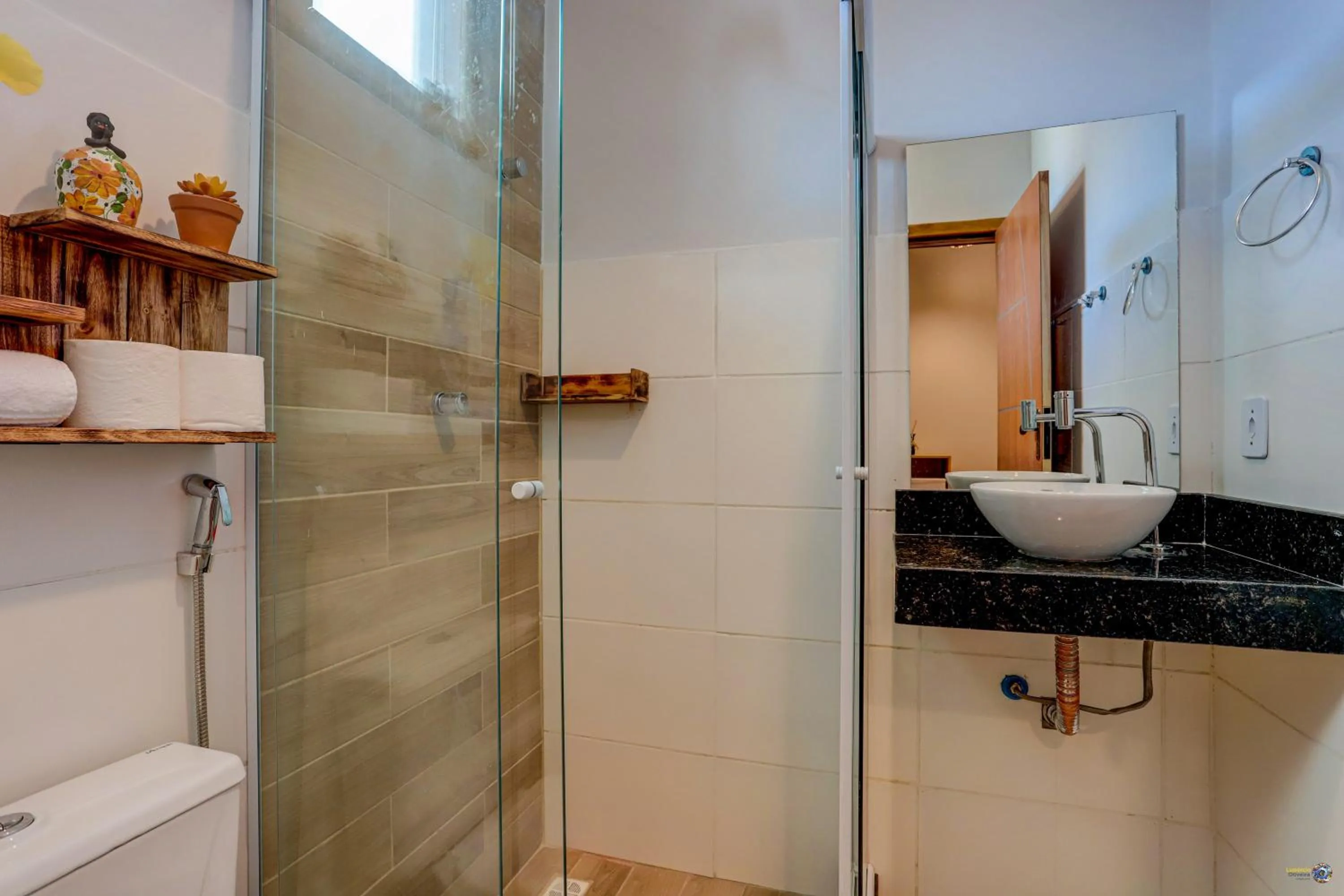 Bathroom in Pousada Céu & Mar de Taipu