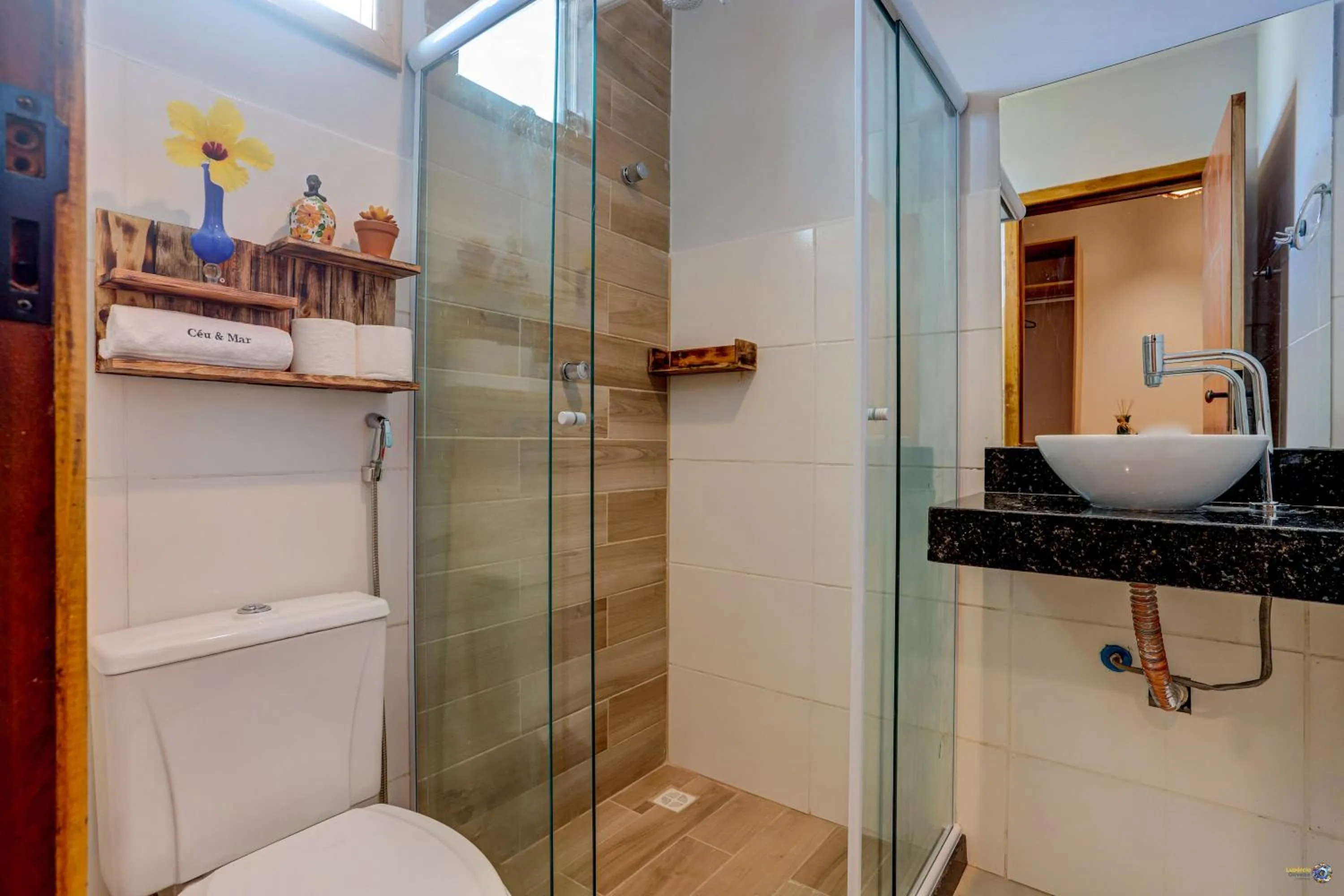 Bathroom in Pousada Céu & Mar de Taipu