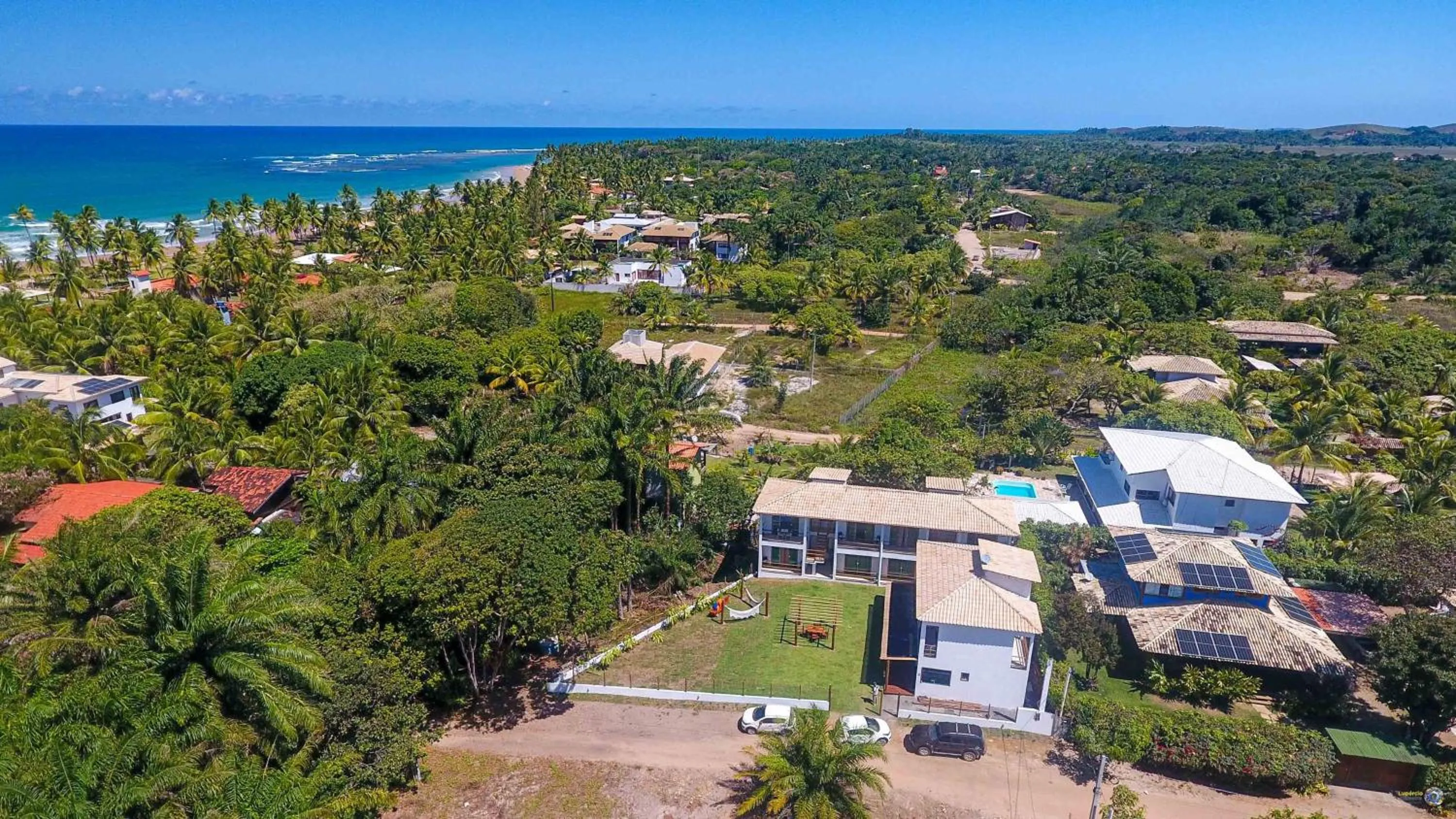 Property building in Pousada Céu & Mar de Taipu