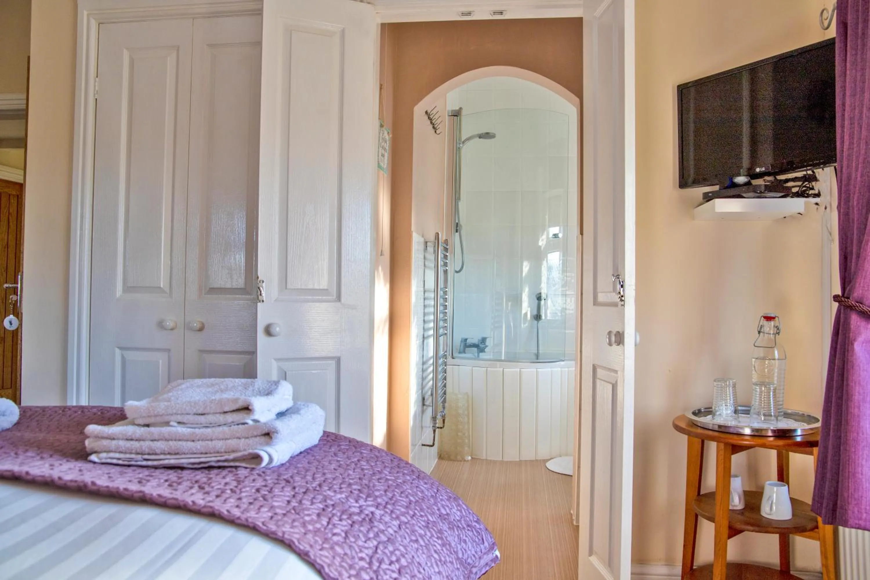 Bathroom in Moorland View Farm B&B