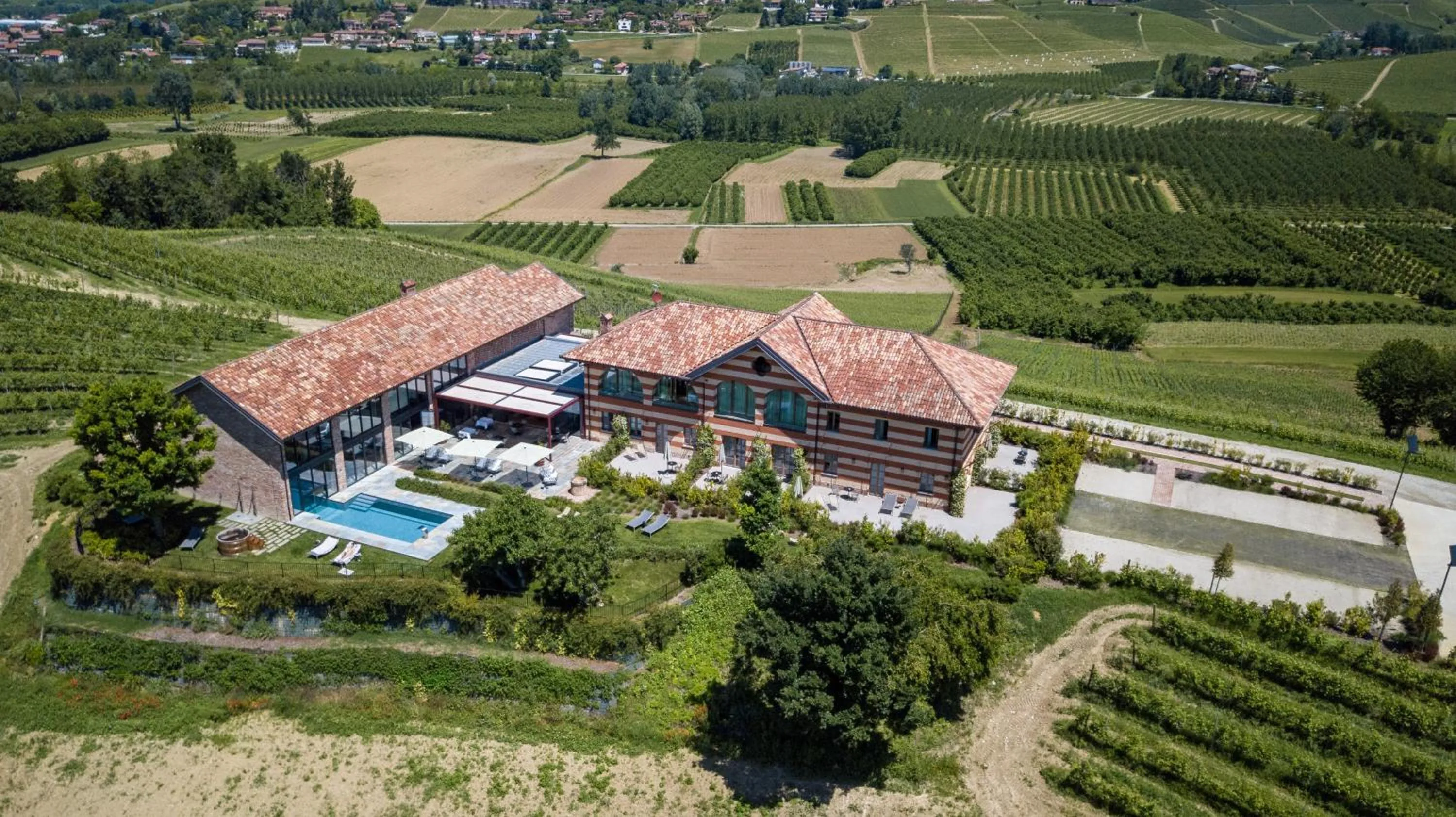 Bird's eye view in Villaggio Narrante - Cascina Galarej