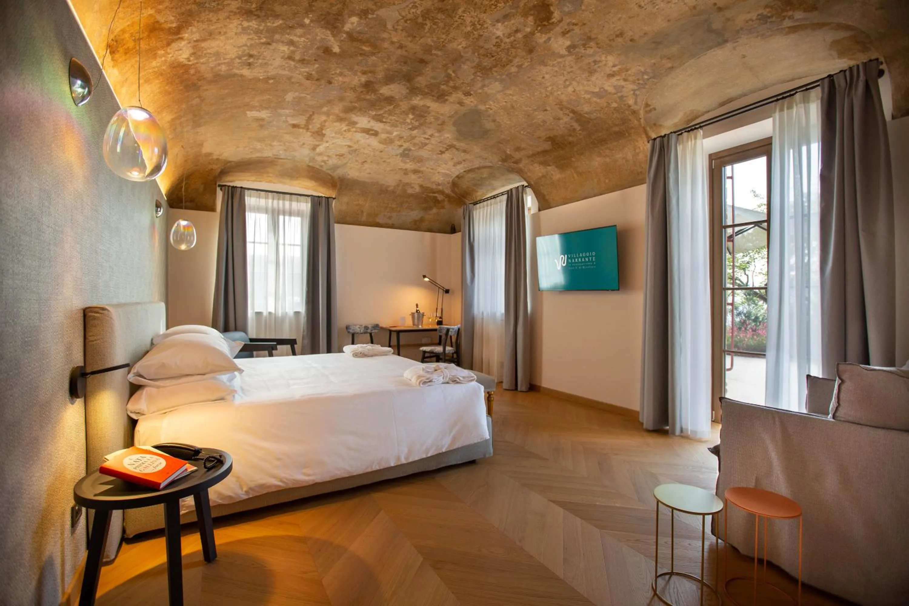 Bedroom, Bed in Villaggio Narrante - Cascina Galarej