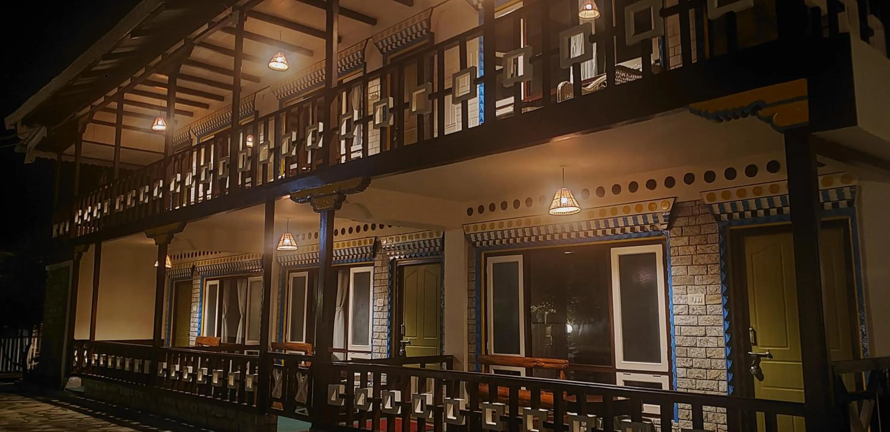 Property building in The Nettle and Fern Farmstay