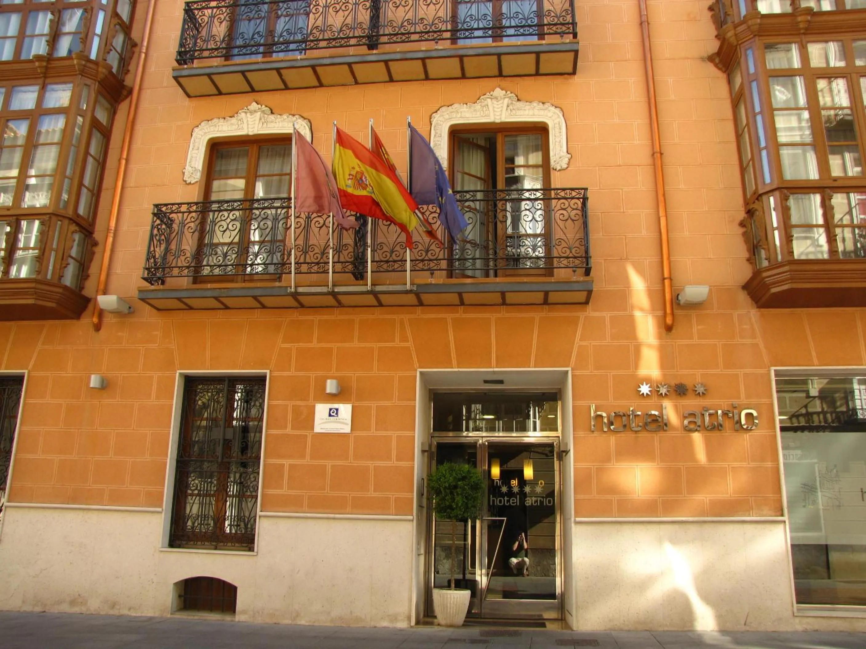 Facade/entrance in Hotel Boutique Atrio