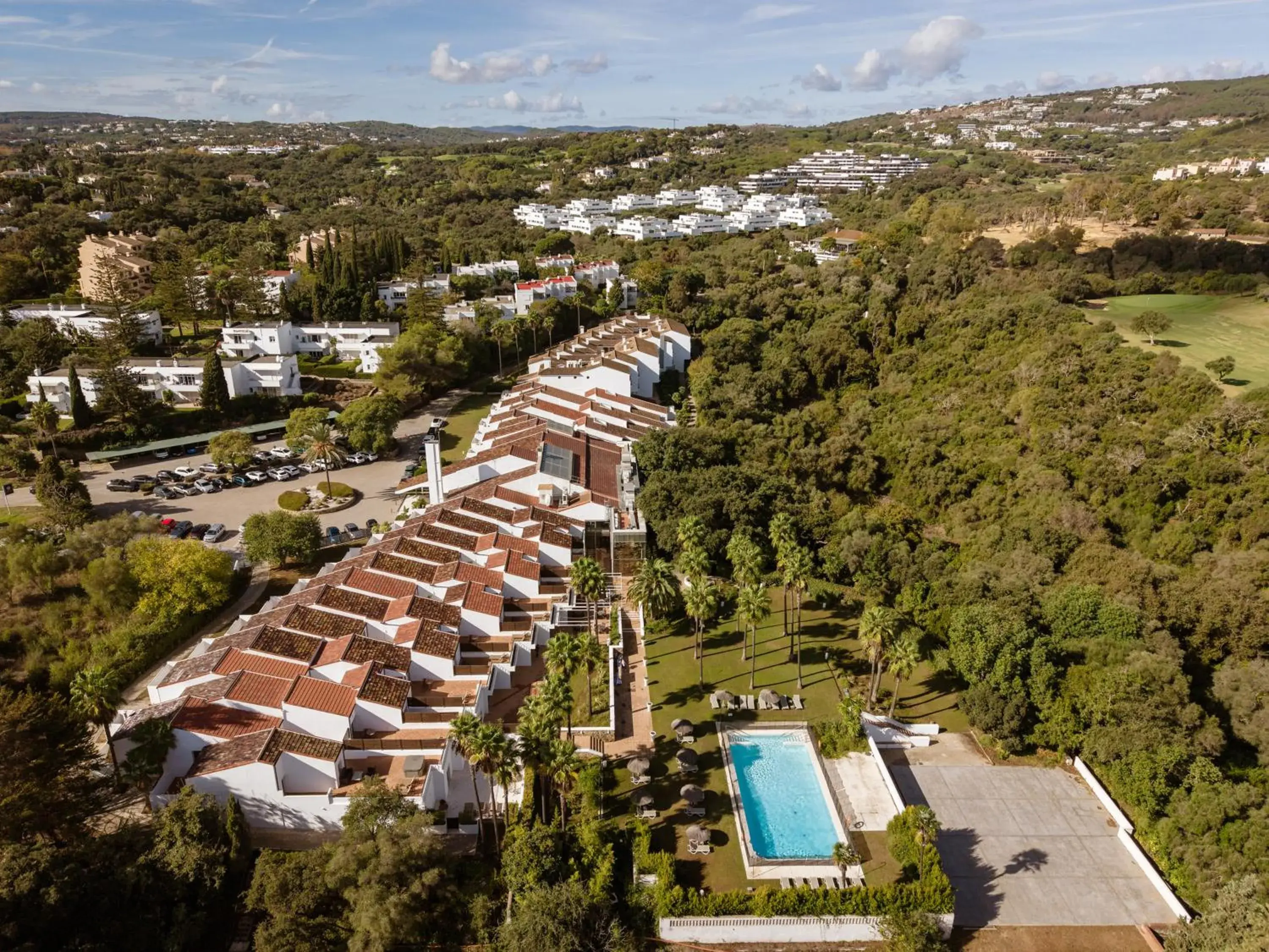 Property building in Hotel Encinar de Sotogrande Property building in Hotel Encinar de Sotogrande