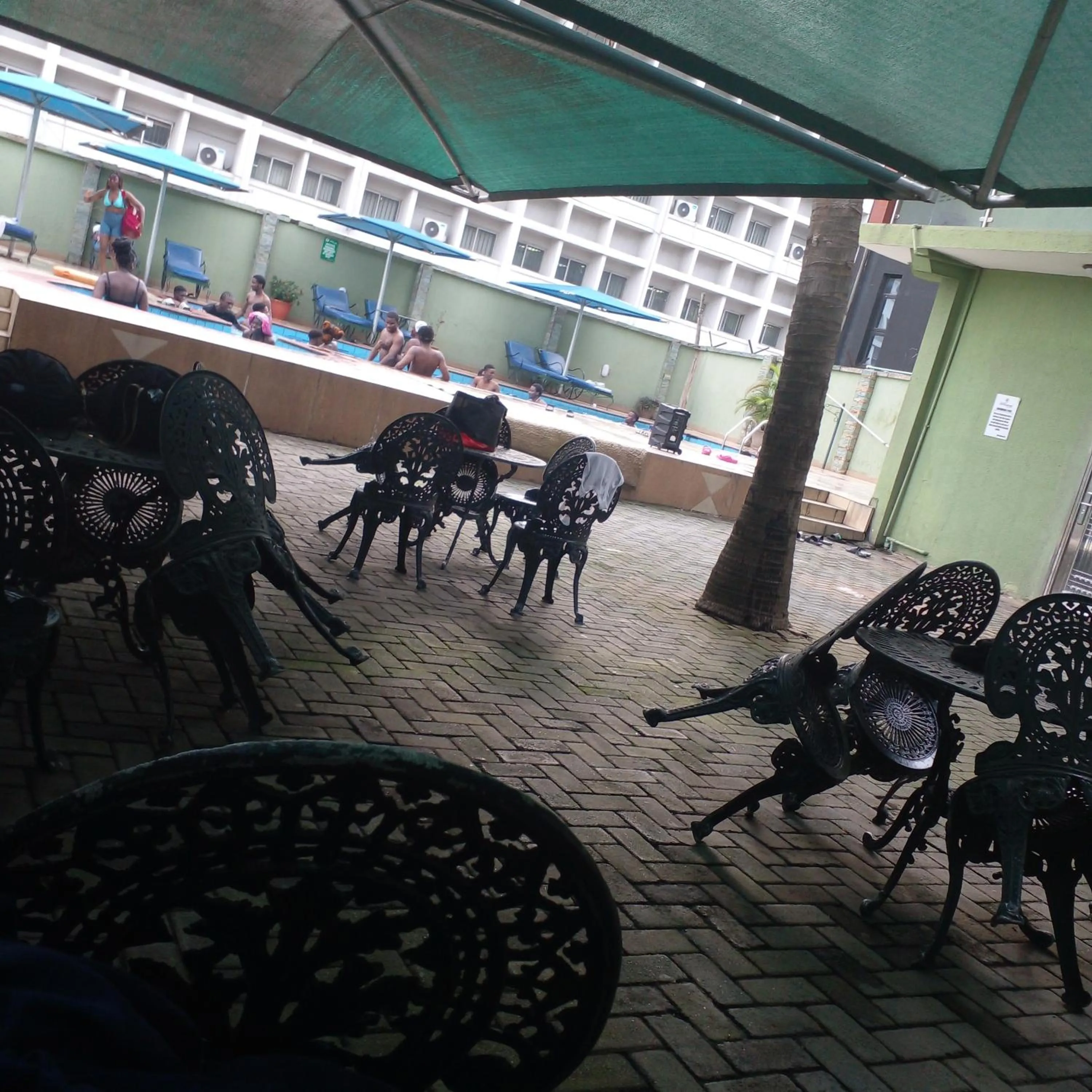 Swimming pool in De Rembrandt Hotels and Suites