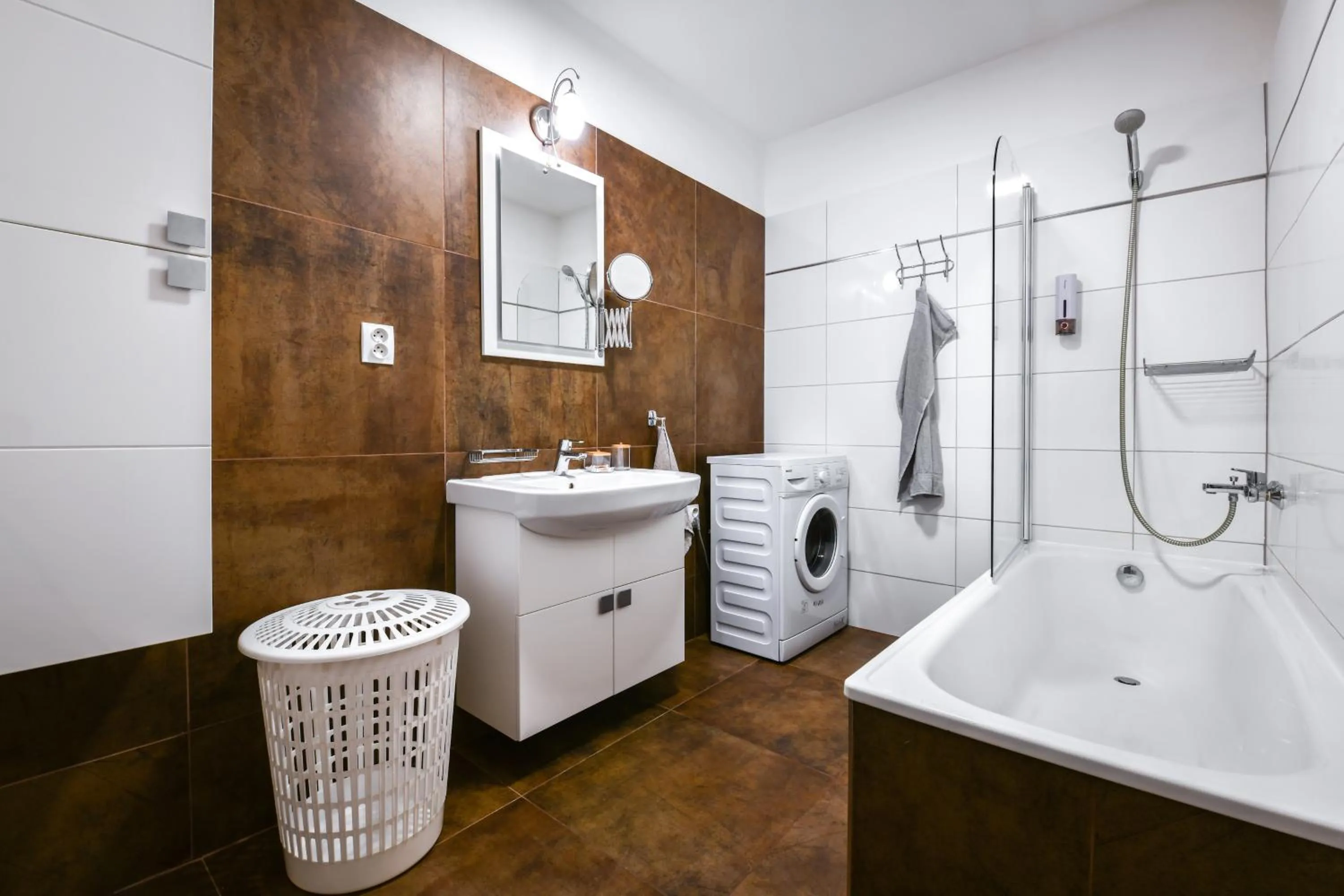 Shower in Central Apartments