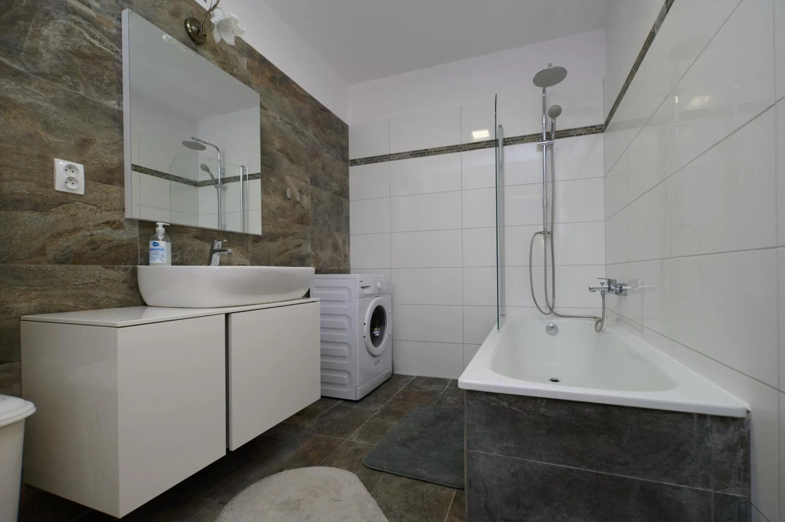 Shower in Central Apartments
