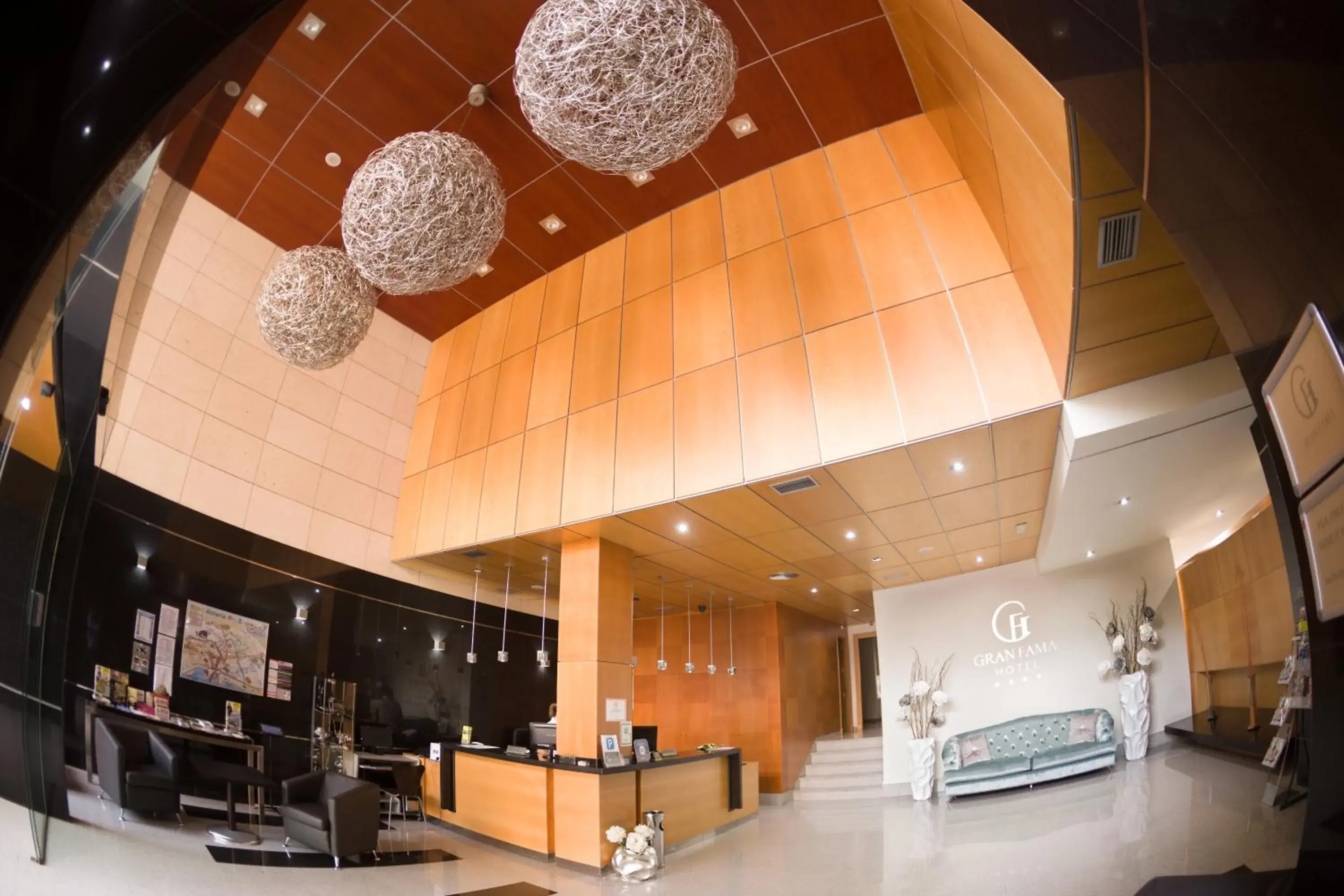 Lobby or reception in Sercotel Gran Fama Lobby or reception in Sercotel Gran Fama
