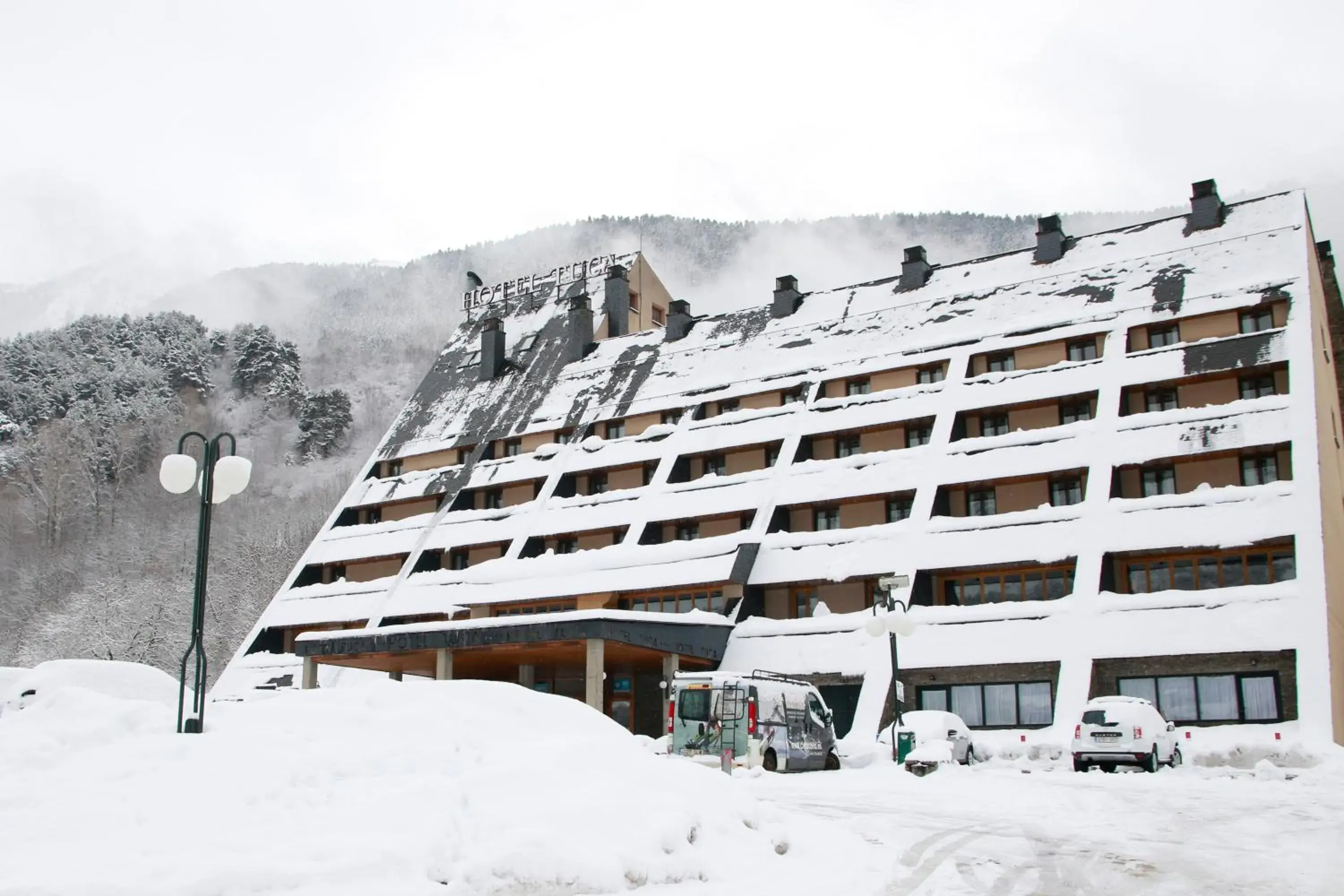 Property building in RVHotels Tuca Property building in RVHotels Tuca