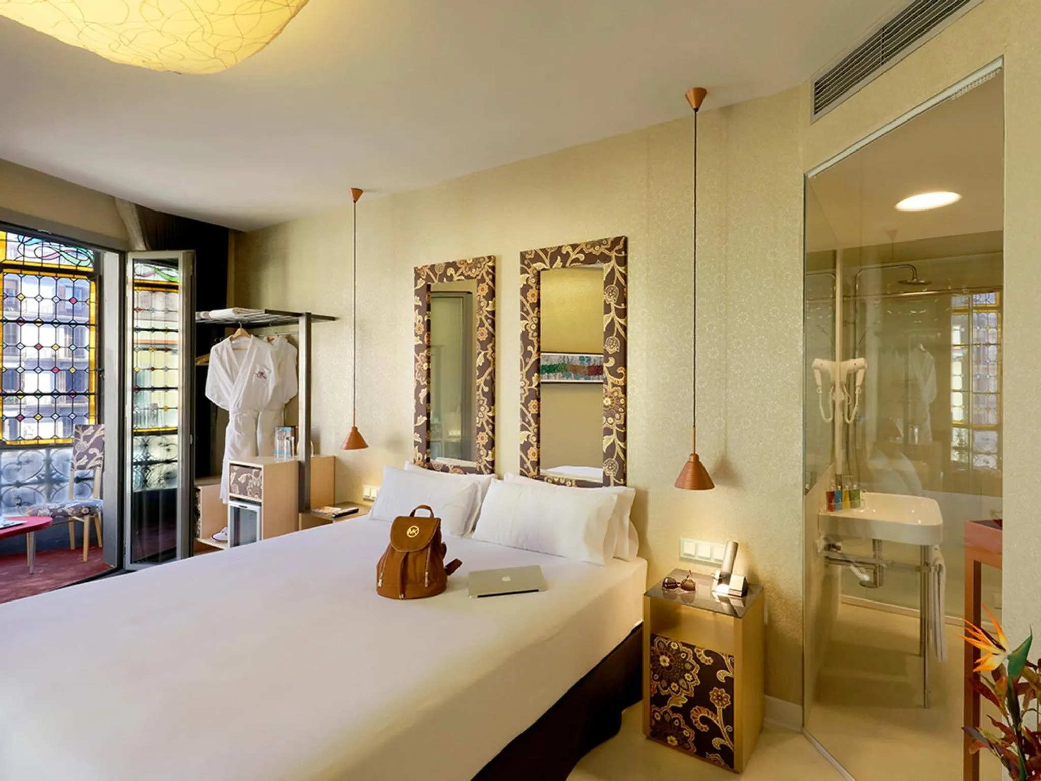 Photo of the whole room, Bed in Axel Hotel Barcelona - Adults Only