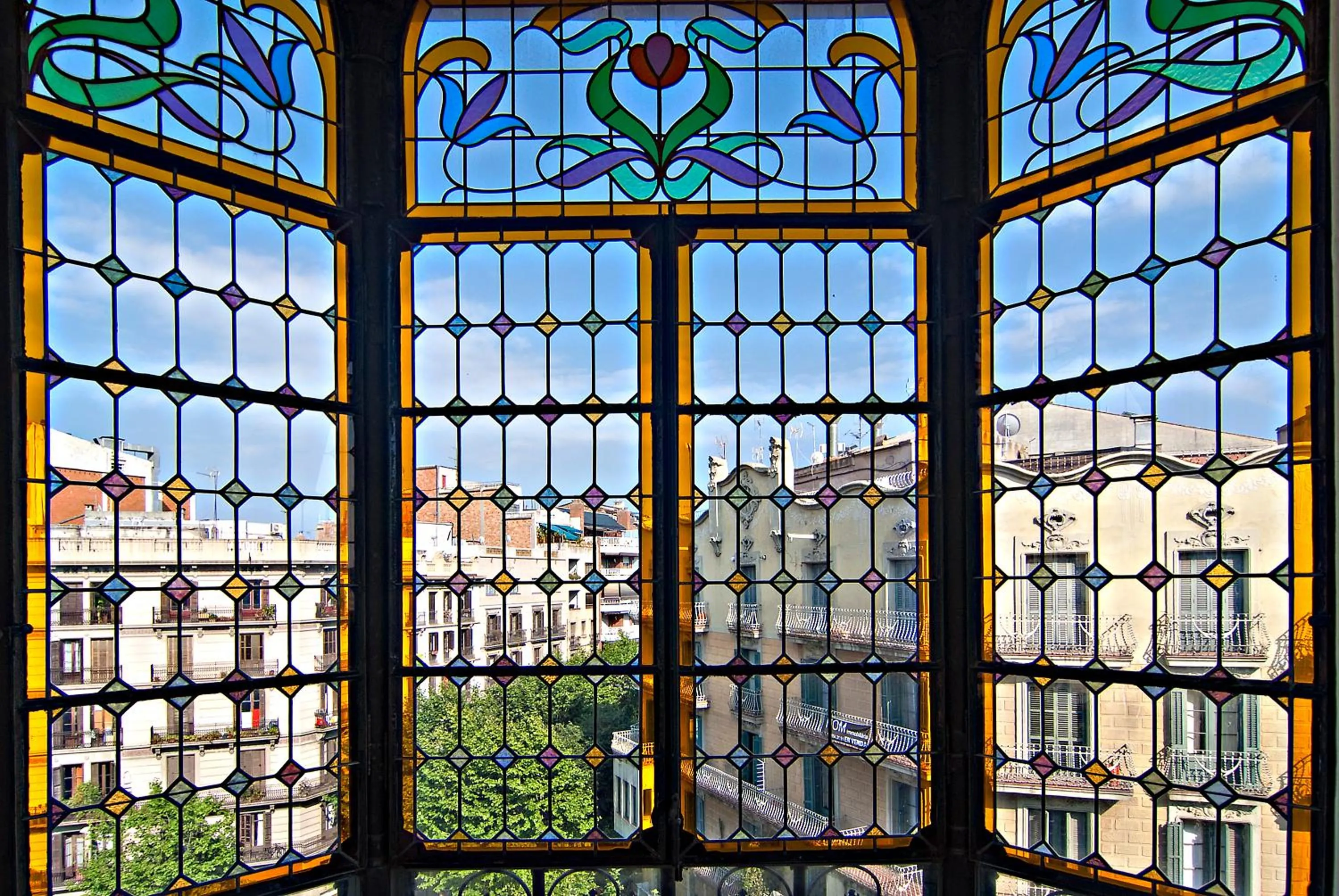 City view in Axel Hotel Barcelona - Adults Only