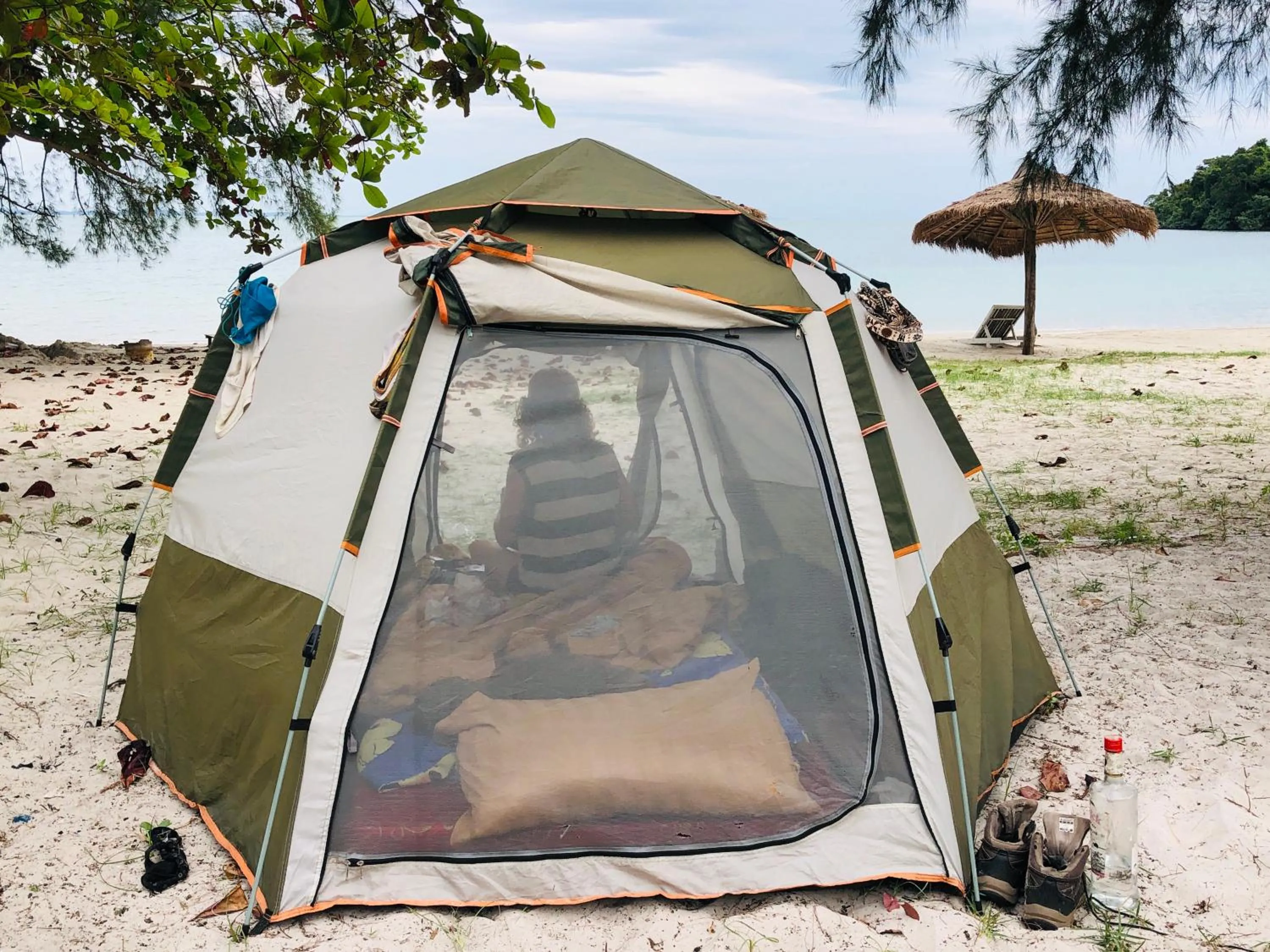 Beach in The Last Point Koh Takiev