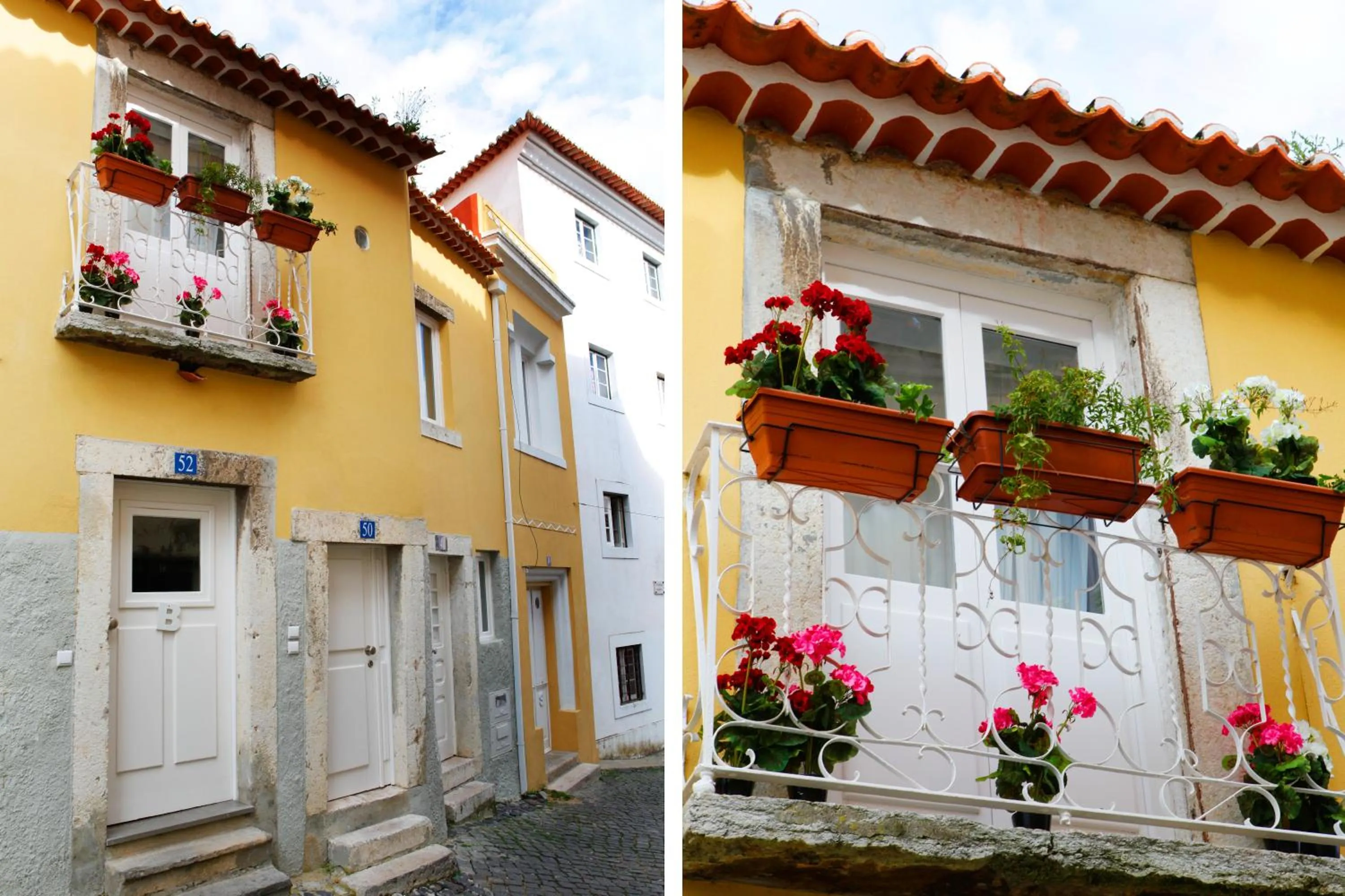 Property building in Alfama Yellow House