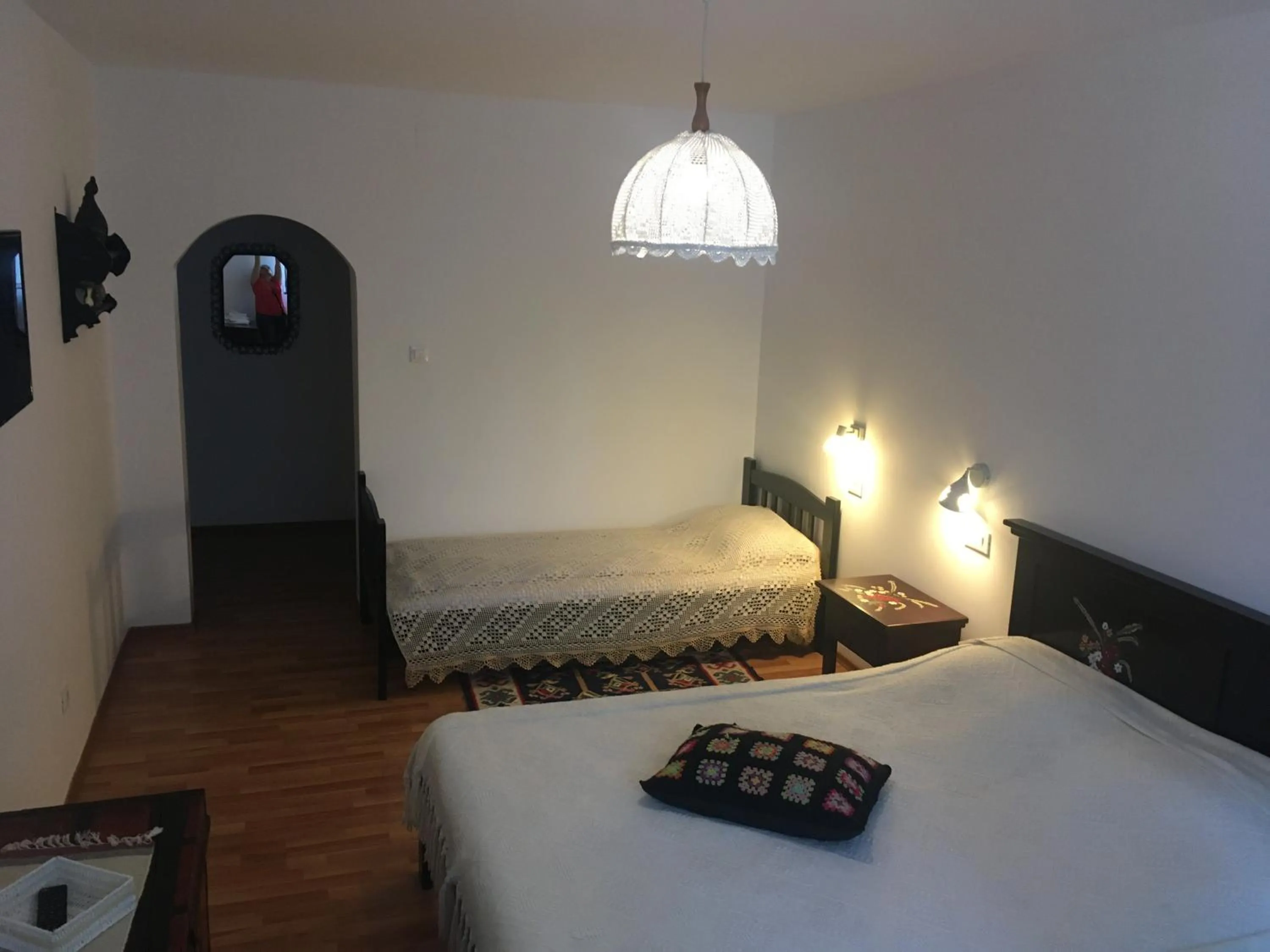 Bed in Pensiunea Ambiance