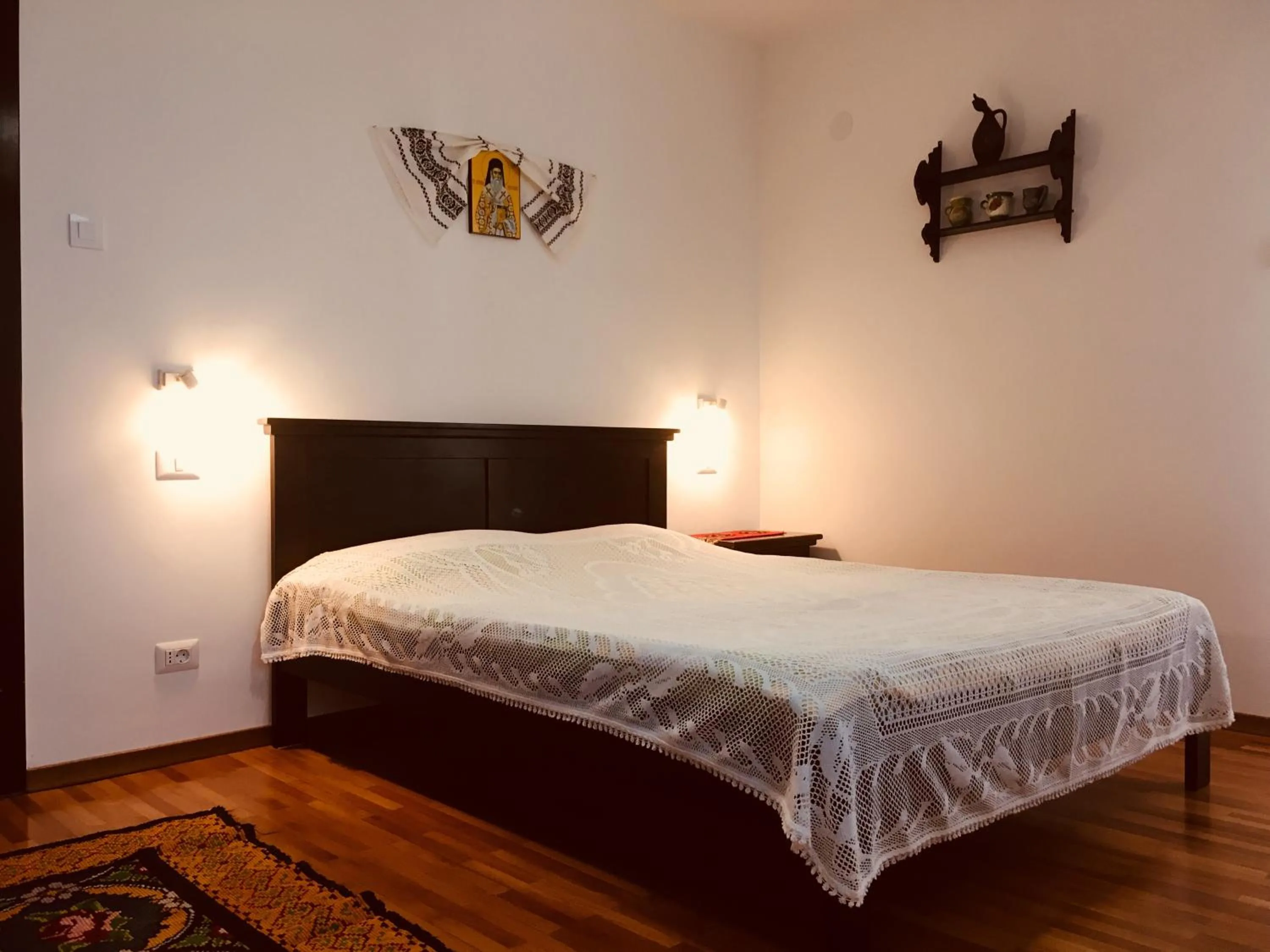 Bed in Pensiunea Ambiance