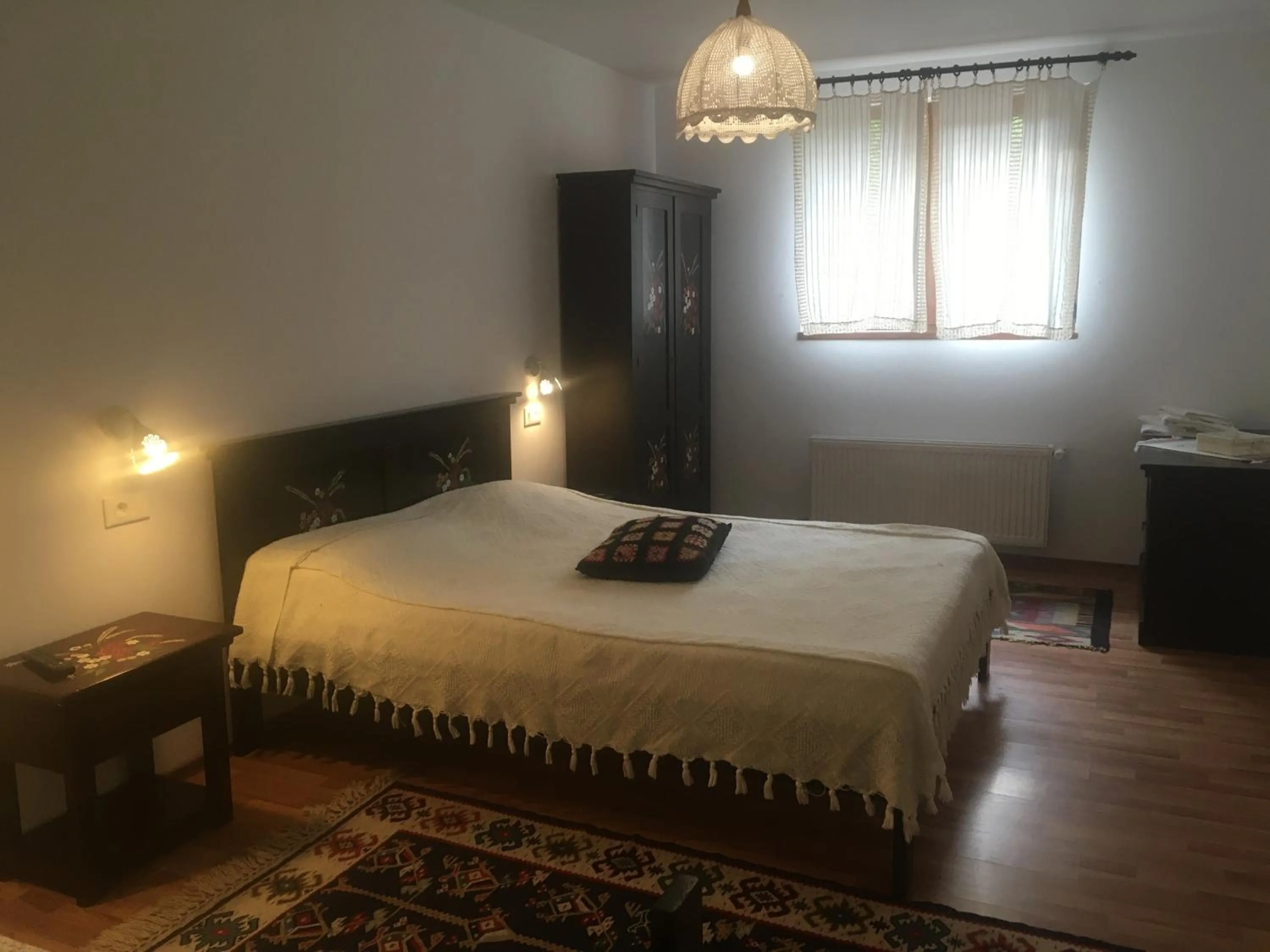 Bed in Pensiunea Ambiance