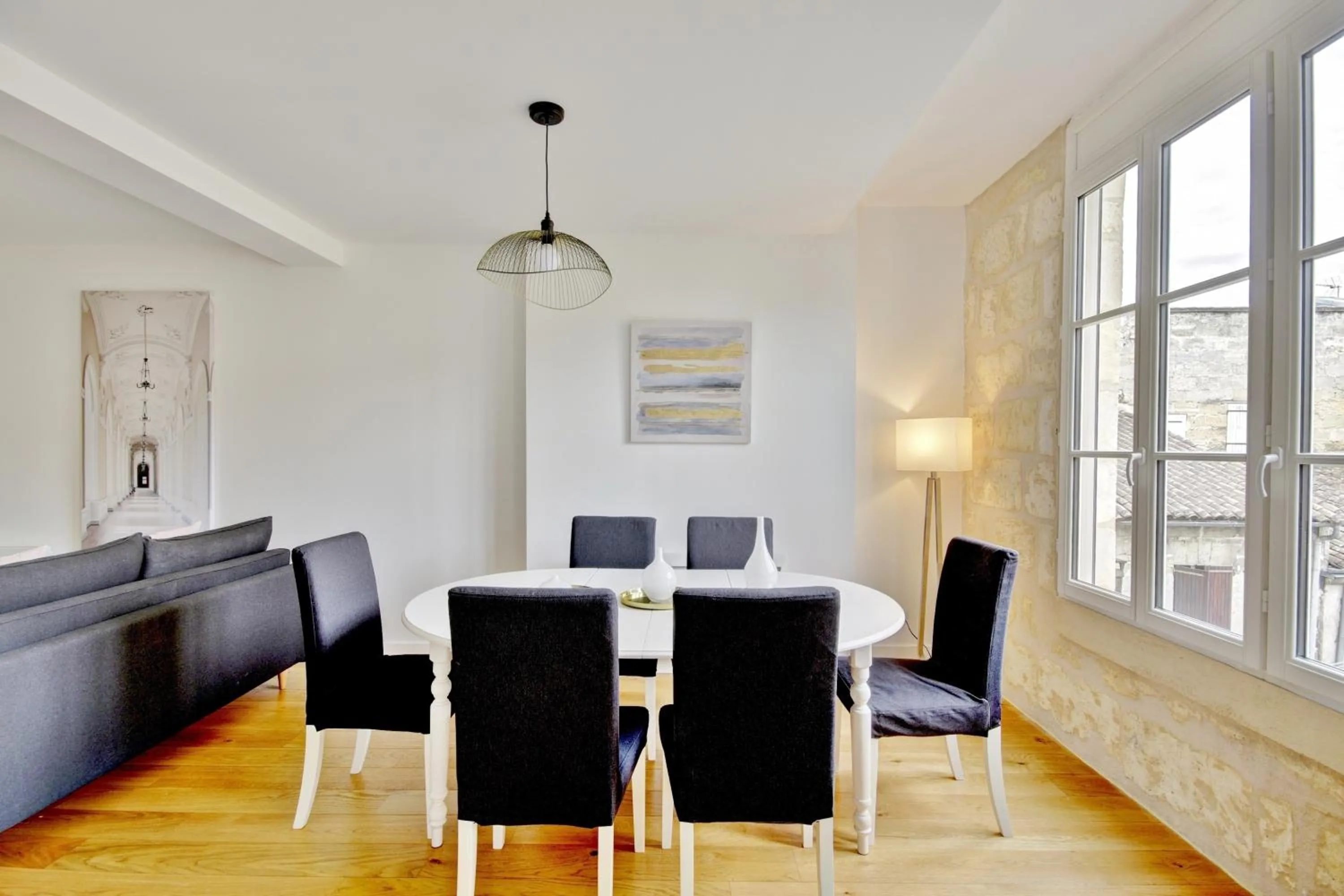 Living room in L'Entre Deux - Magnifique T3 quartier Saint Michel