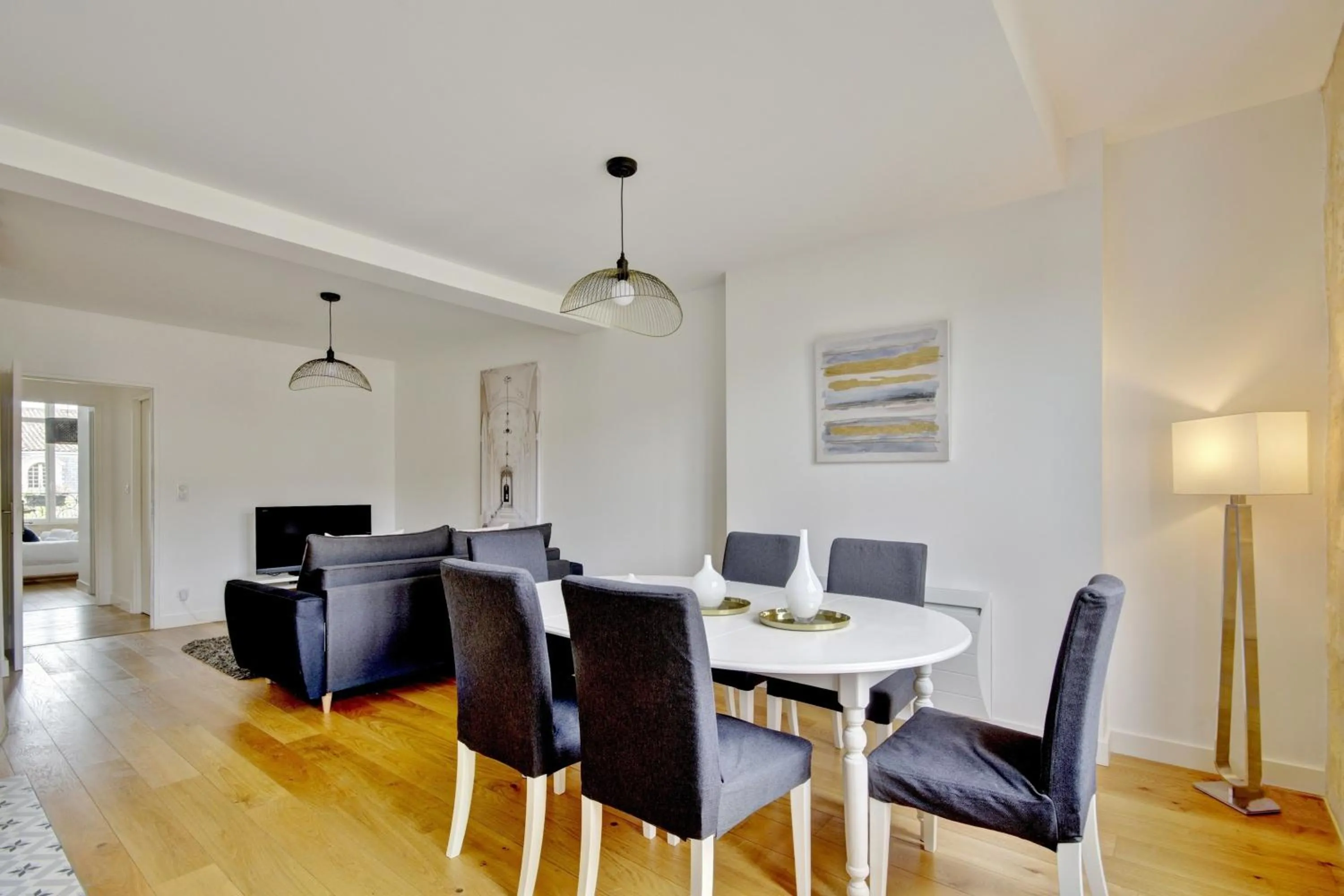 Living room in L'Entre Deux - Magnifique T3 quartier Saint Michel