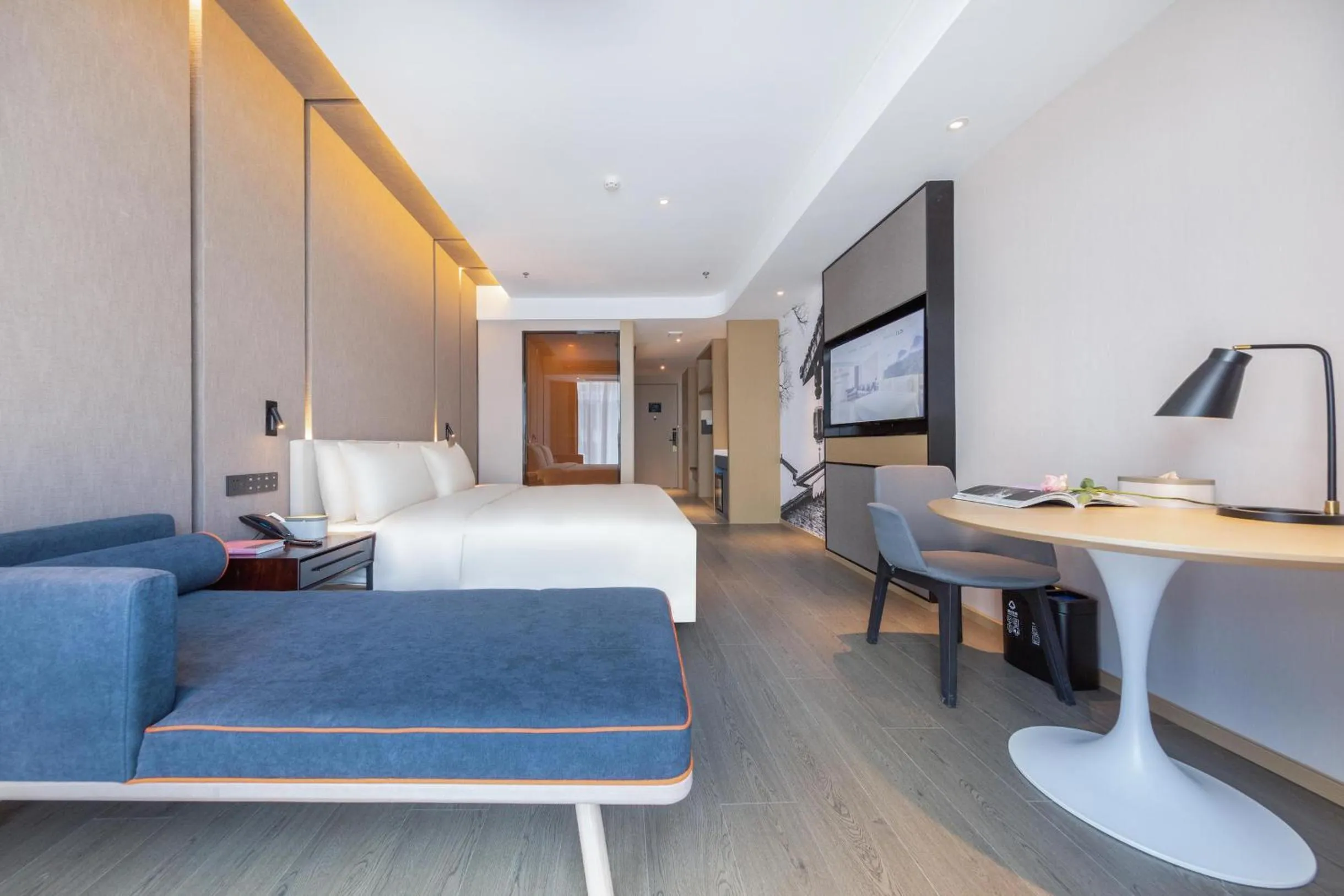 Bed in Atour Hotel Yibin West Railway Station