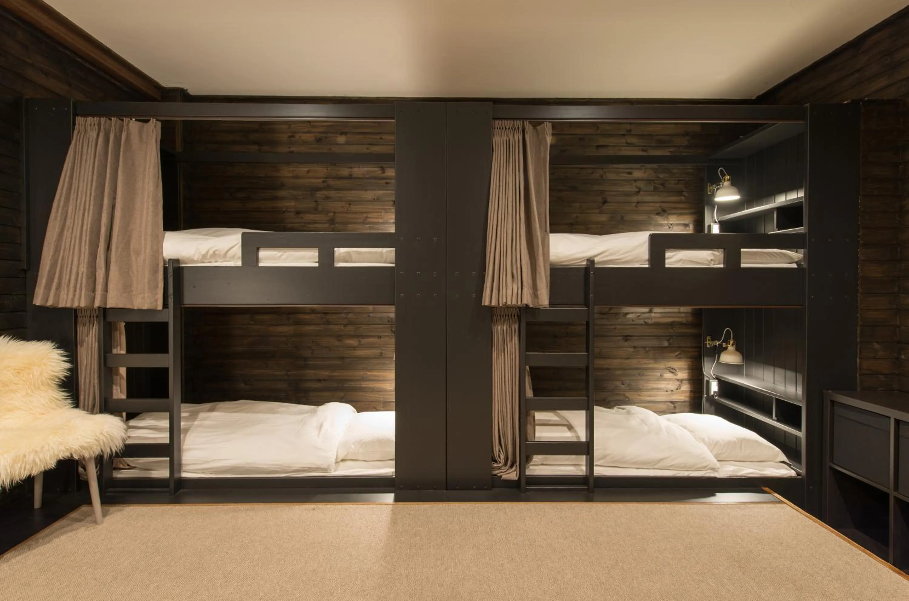 Photo of the whole room, Bed in Moiwa Lodge