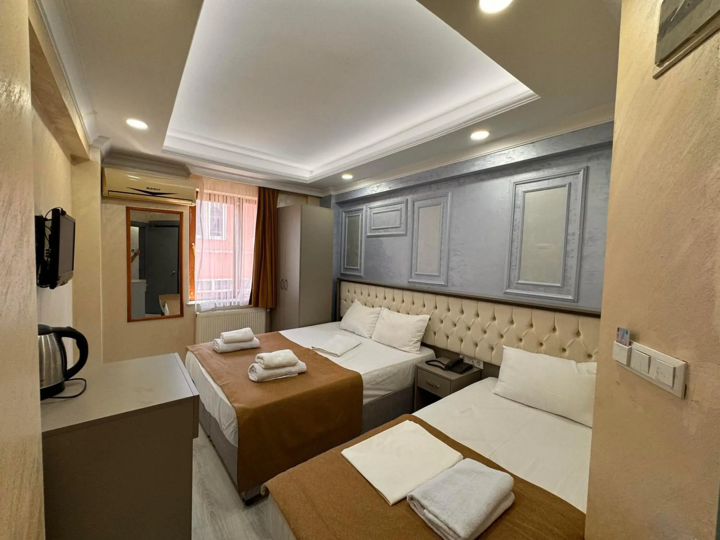 Bed in Grand Kybele Hotel Bed in Grand Kybele Hotel