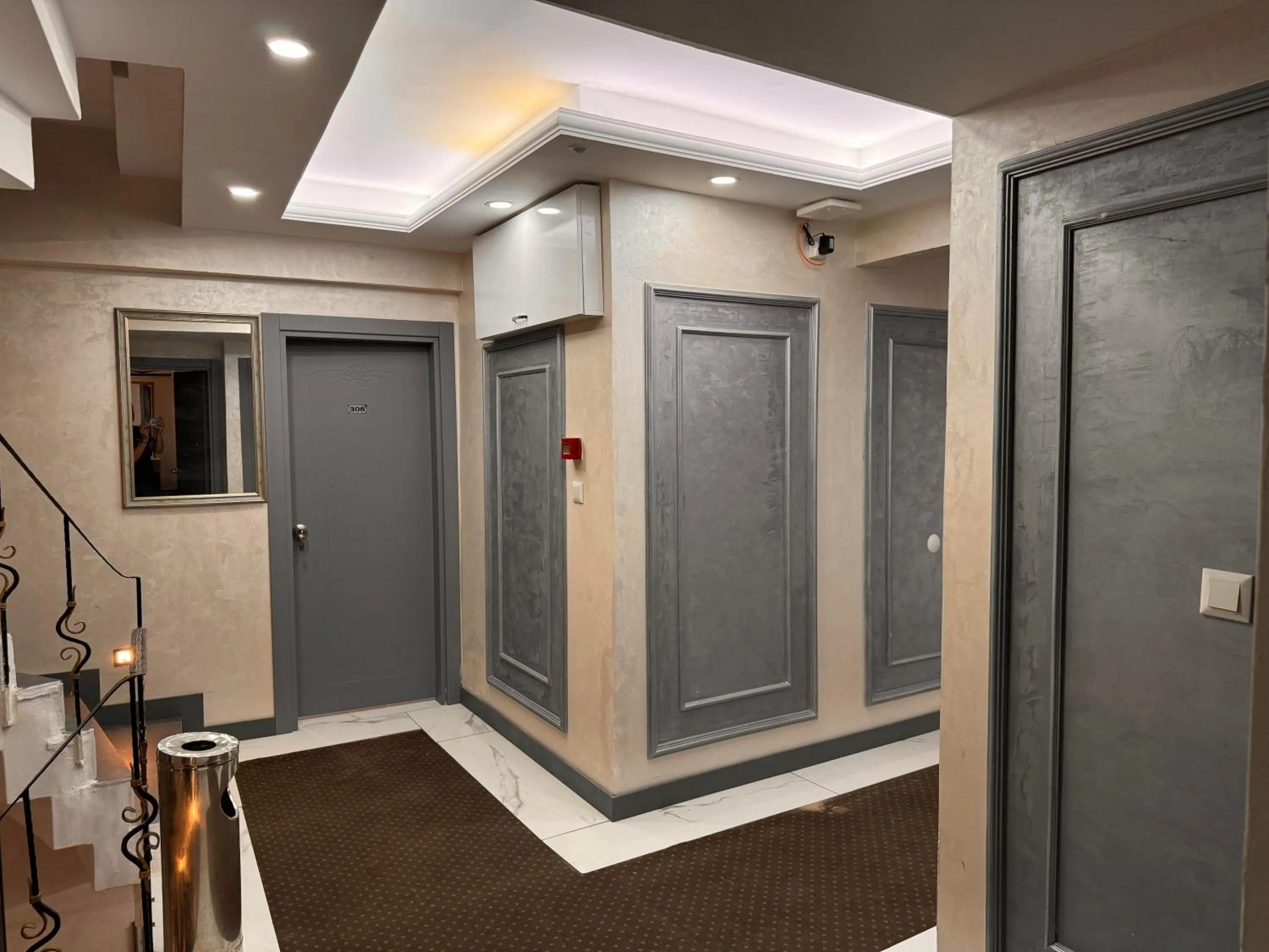 Decorative detail in Grand Kybele Hotel