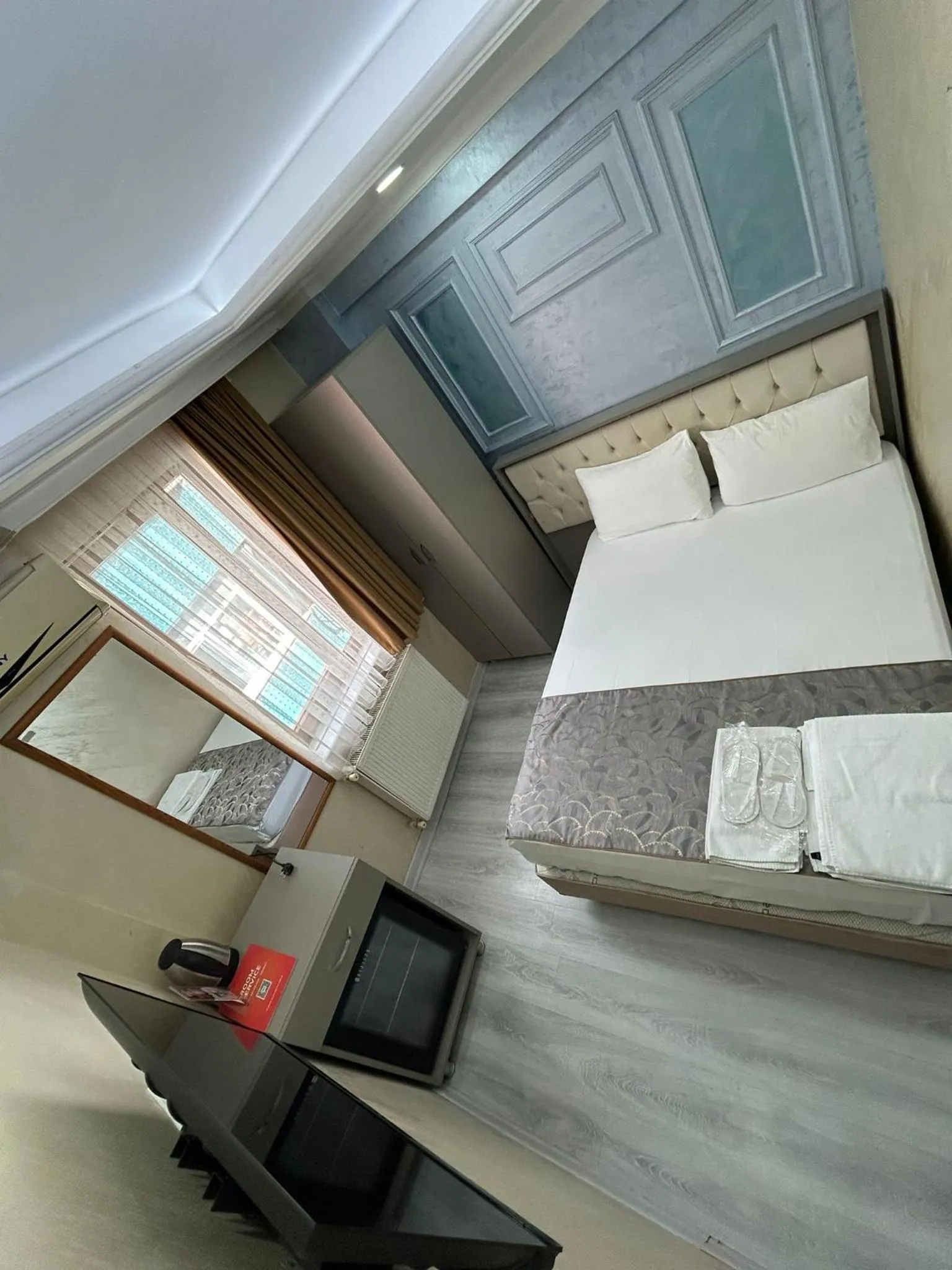 Bed in Grand Kybele Hotel