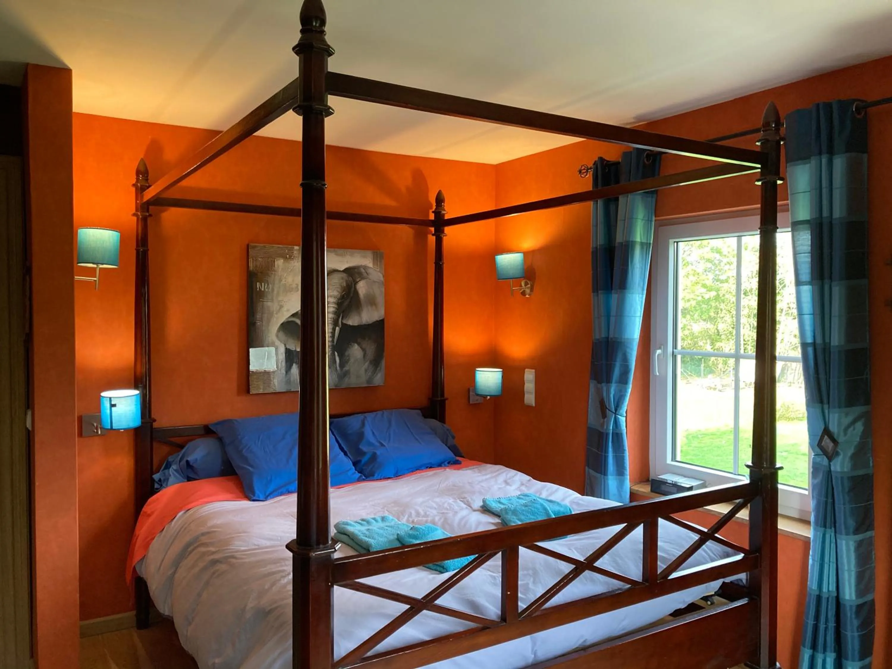 Bed in Le Papillon d'Or
