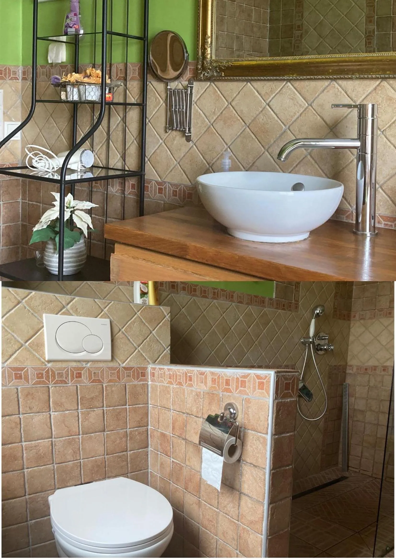 Toilet in Le Papillon d'Or