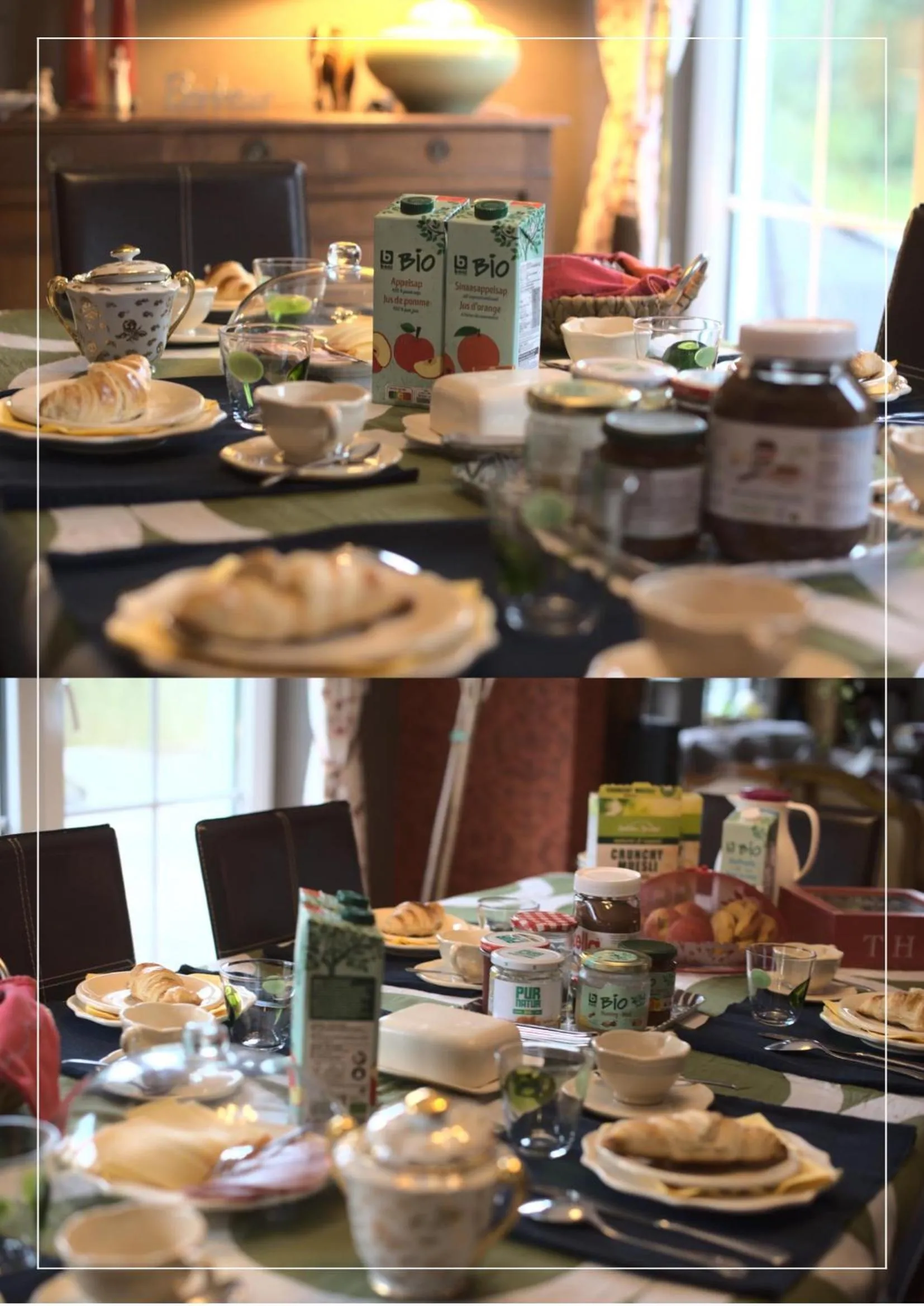Breakfast in Le Papillon d'Or
