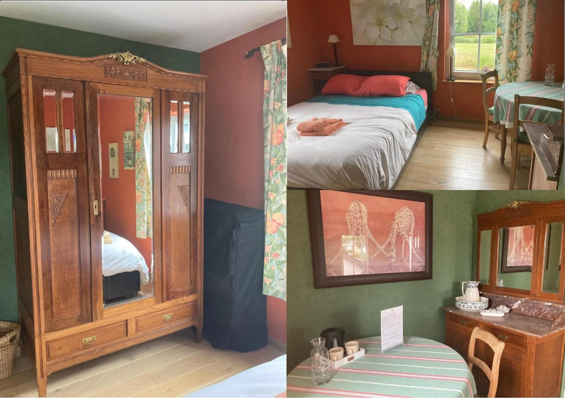 Coffee/tea facilities, Bed in Le Papillon d'Or