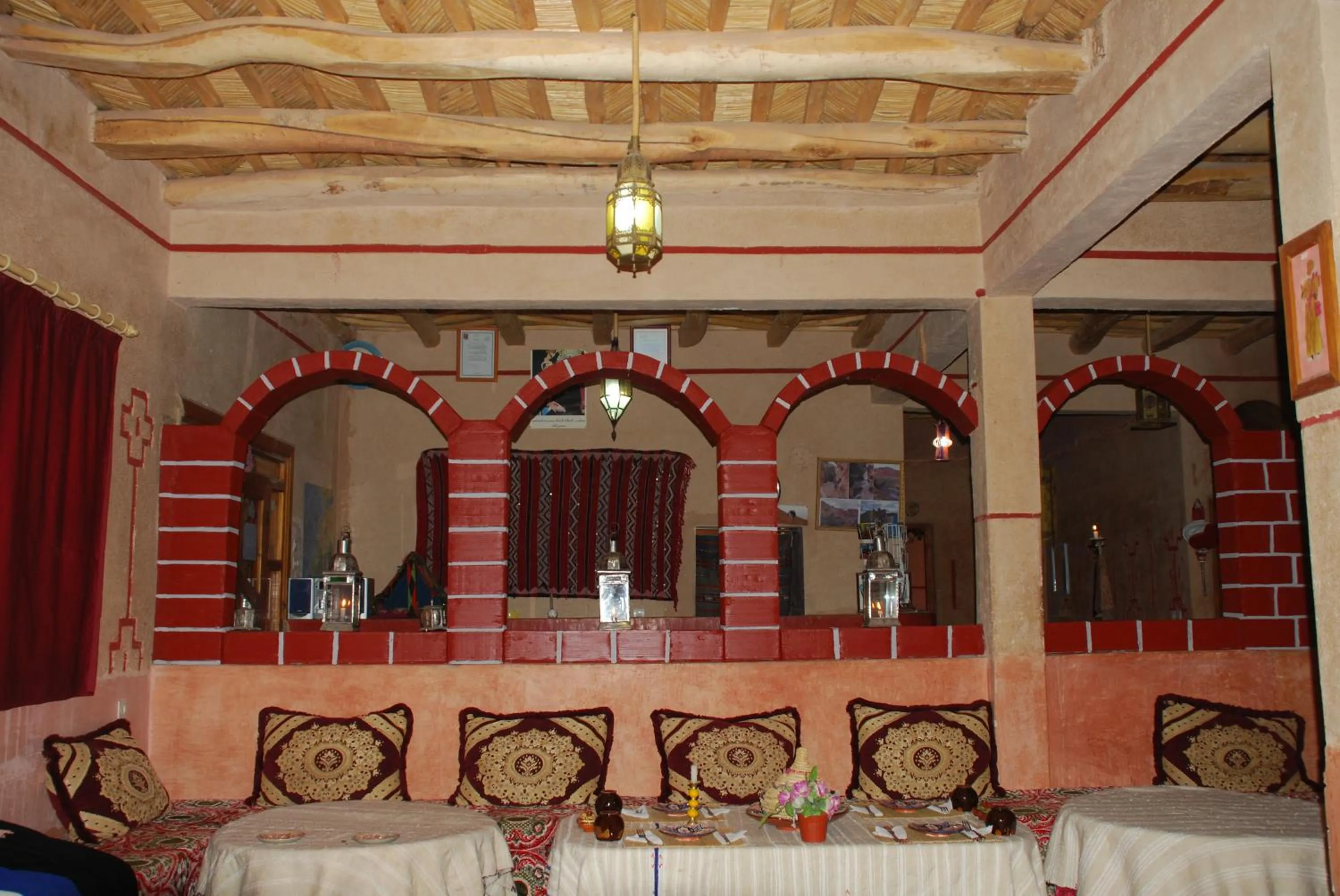 Decorative detail in Hotel Cascades Dades