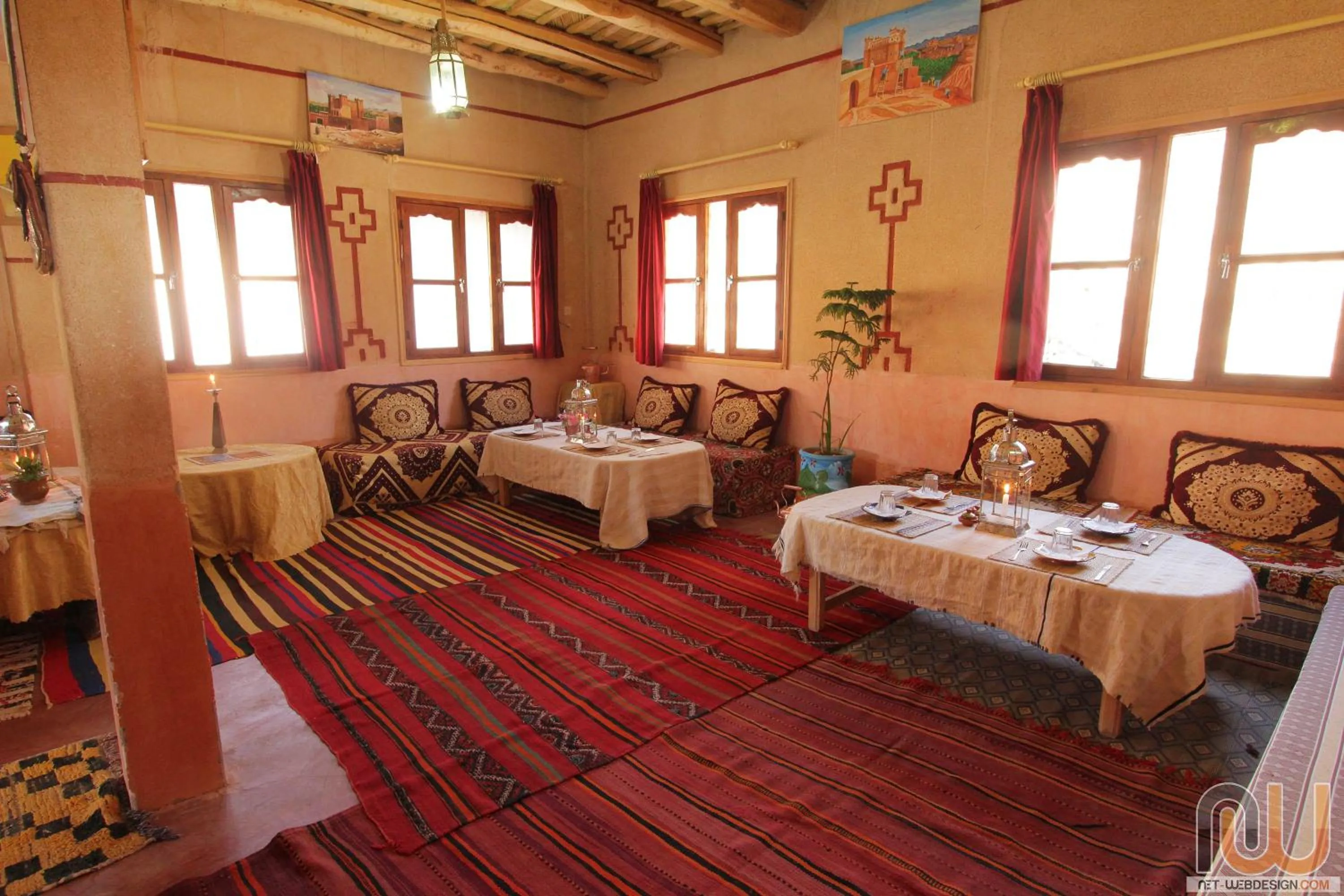 Lounge or bar in Hotel Cascades Dades