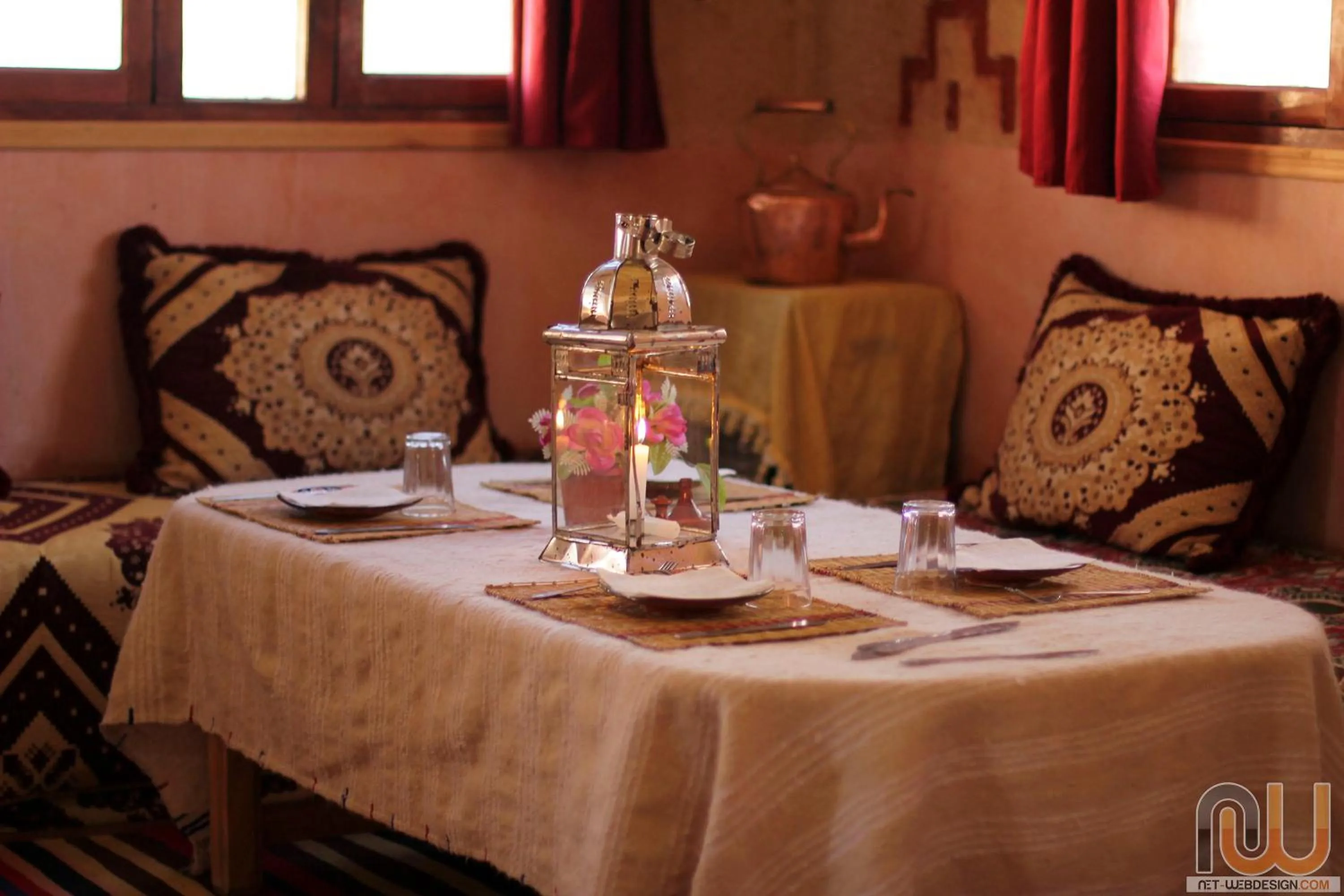 Decorative detail in Hotel Cascades Dades