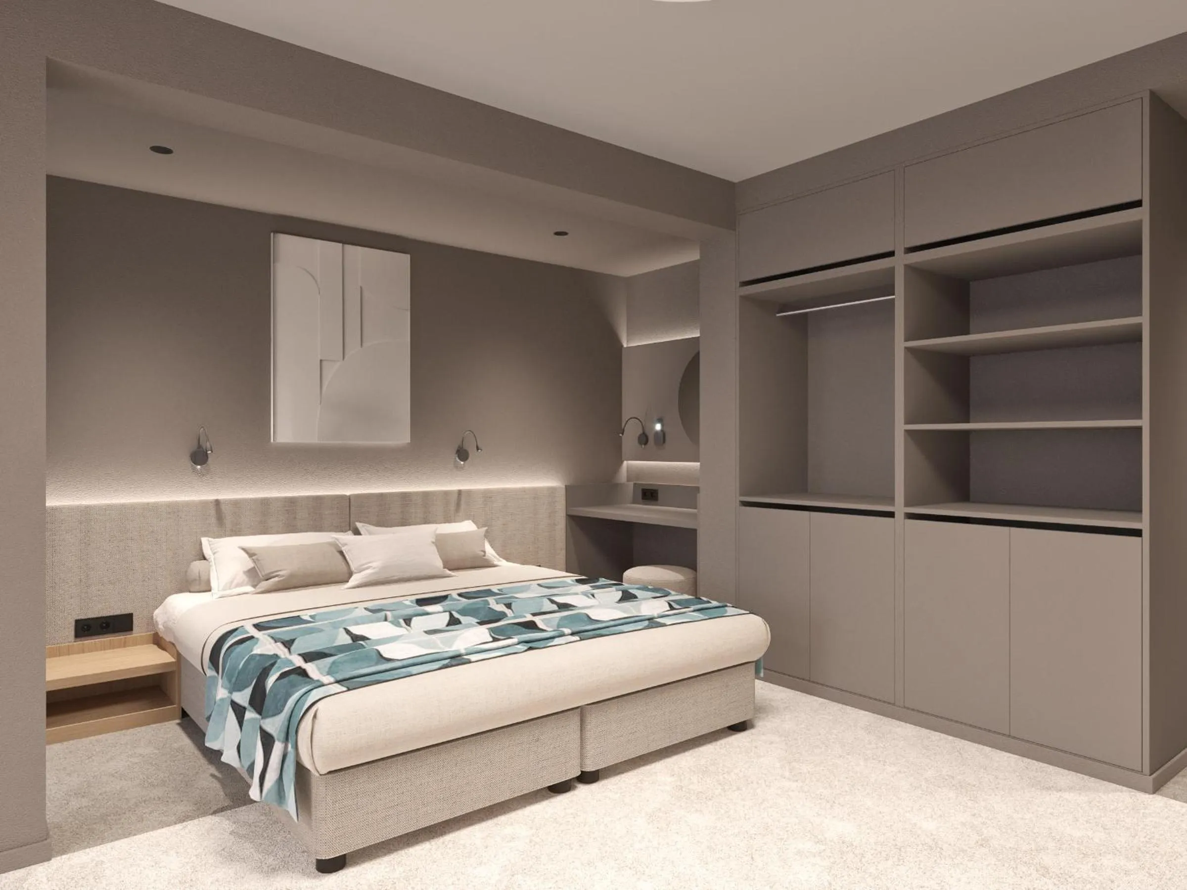 Property building, Bed in Grand Hotel Sunny Beach - All Inclusive