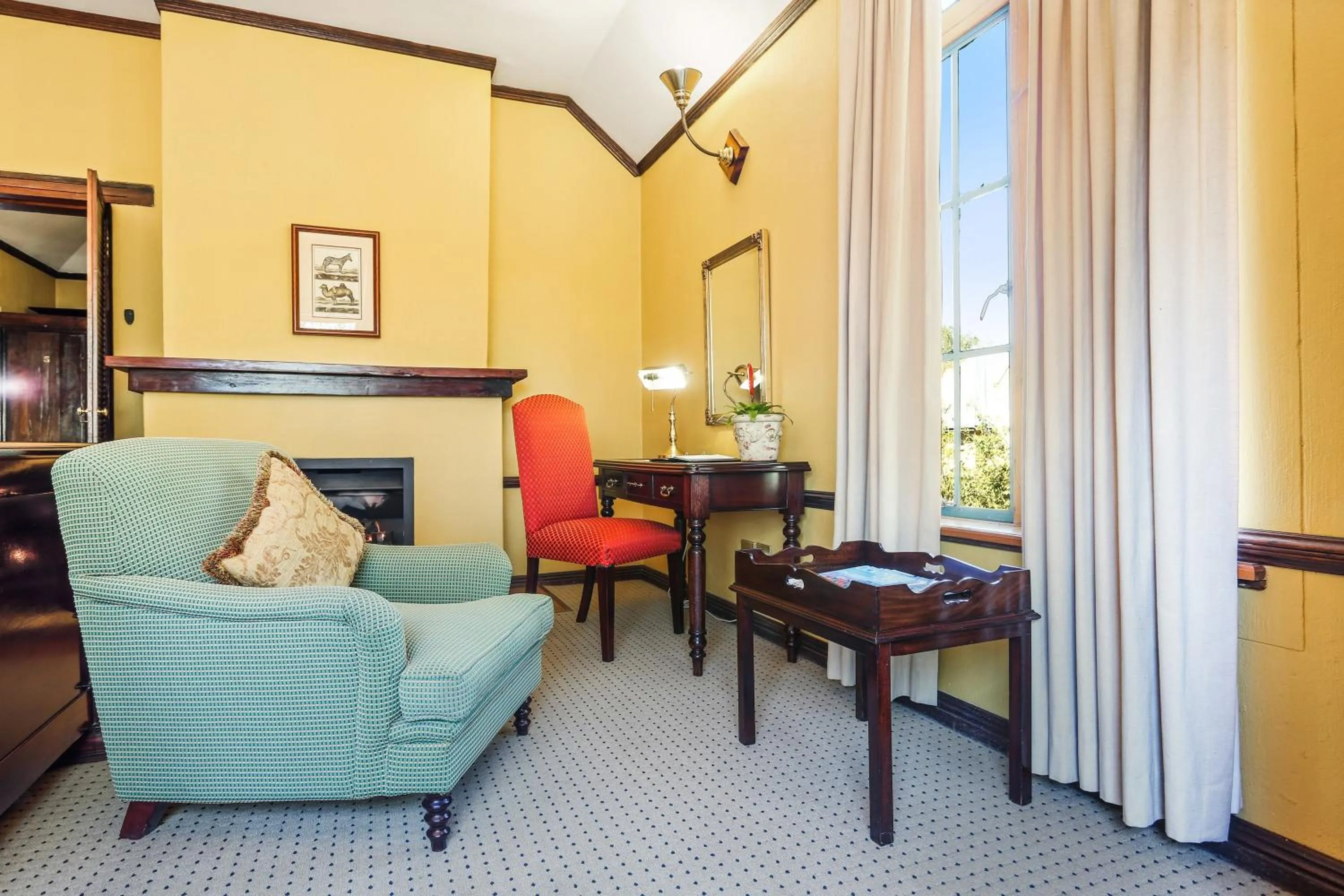 Superior Room with Fireplace in De Hoek Country Hotel